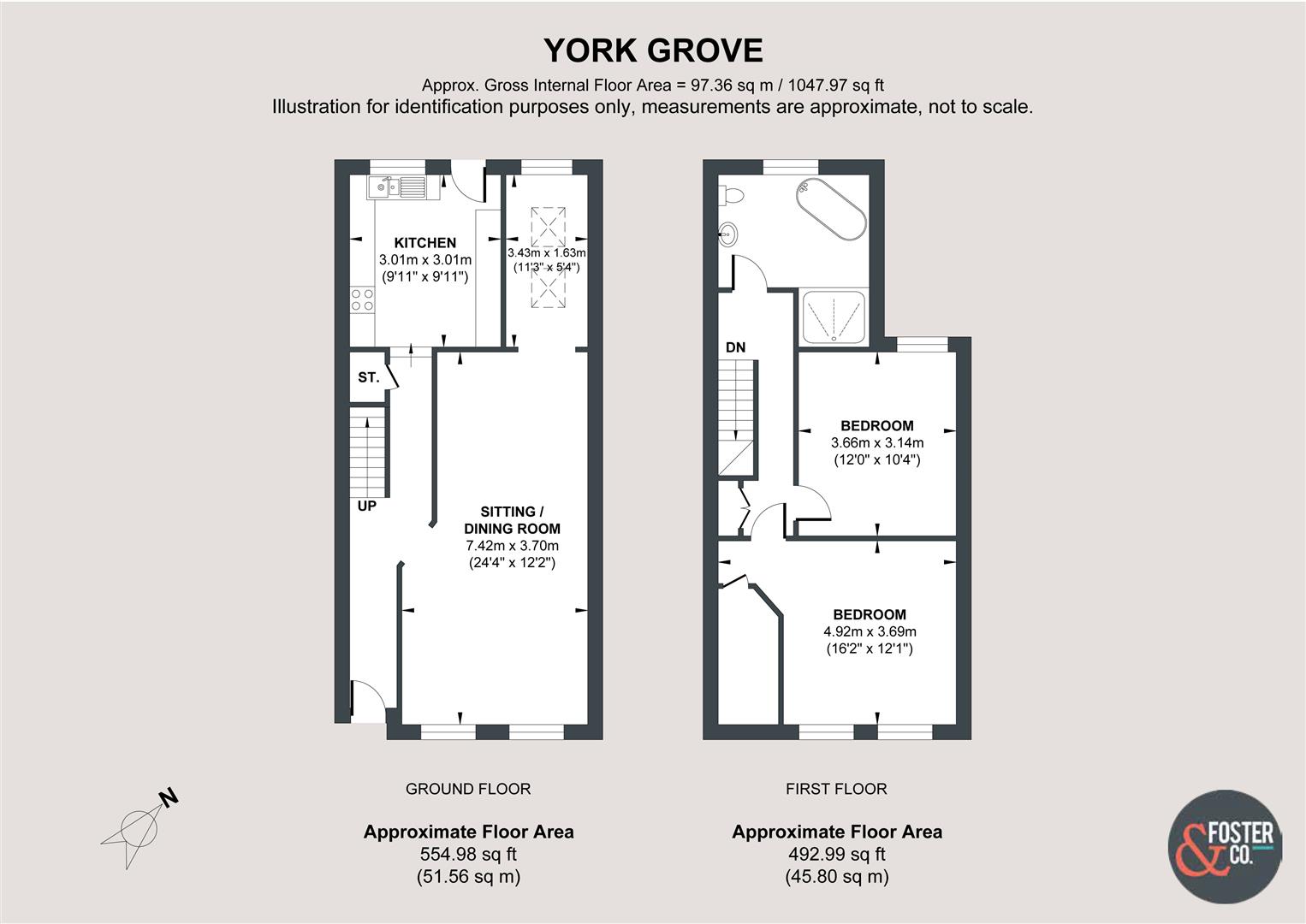 11, York Grove, Brighton floorplan