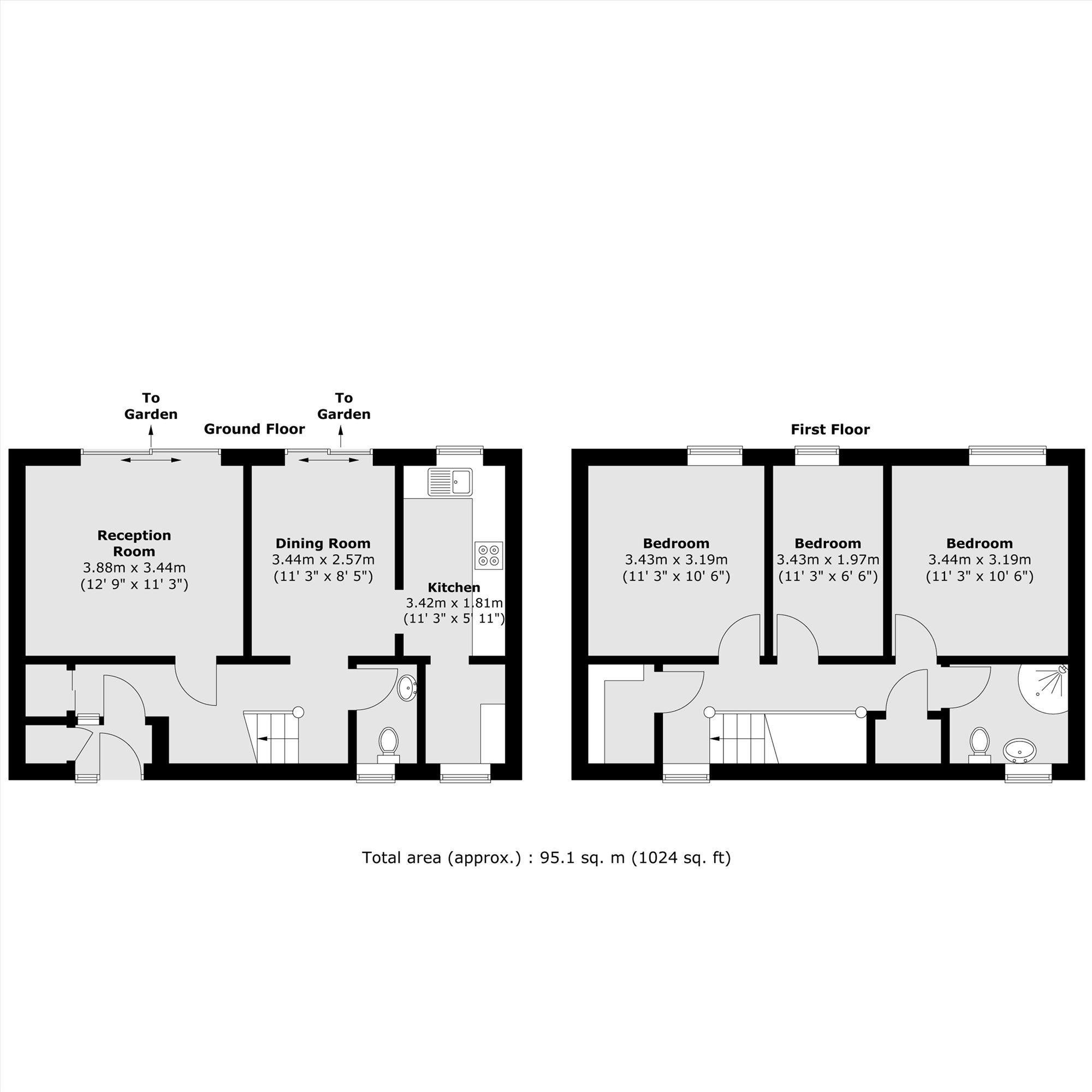 44, Swan Lane, London floorplan