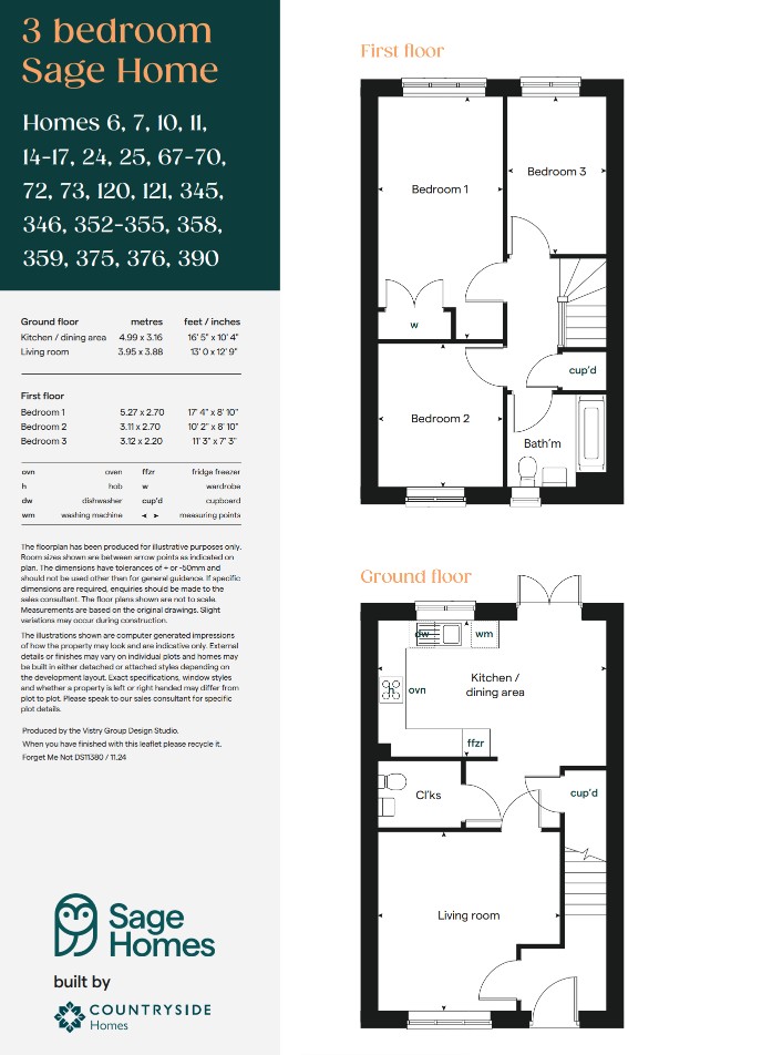 120, Osprey Drive, Bexhill floorplan