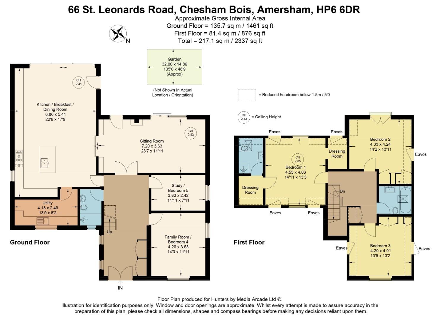 St. Leonards Road, Amersham floorplan