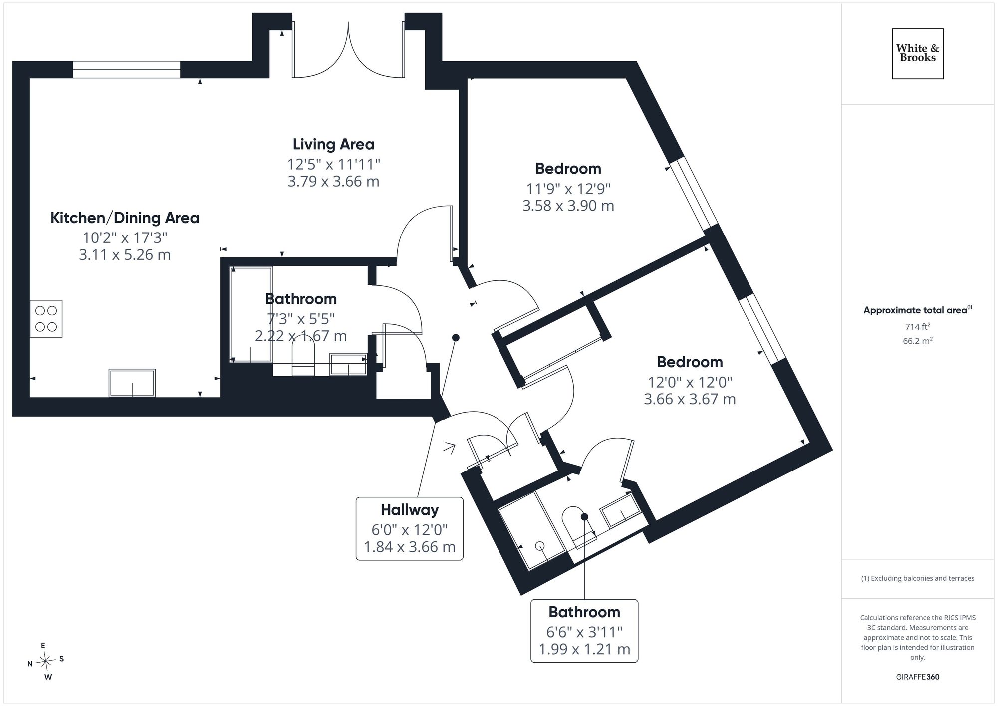 8 Ambassador House Greenshank Drive, Chichester floorplan