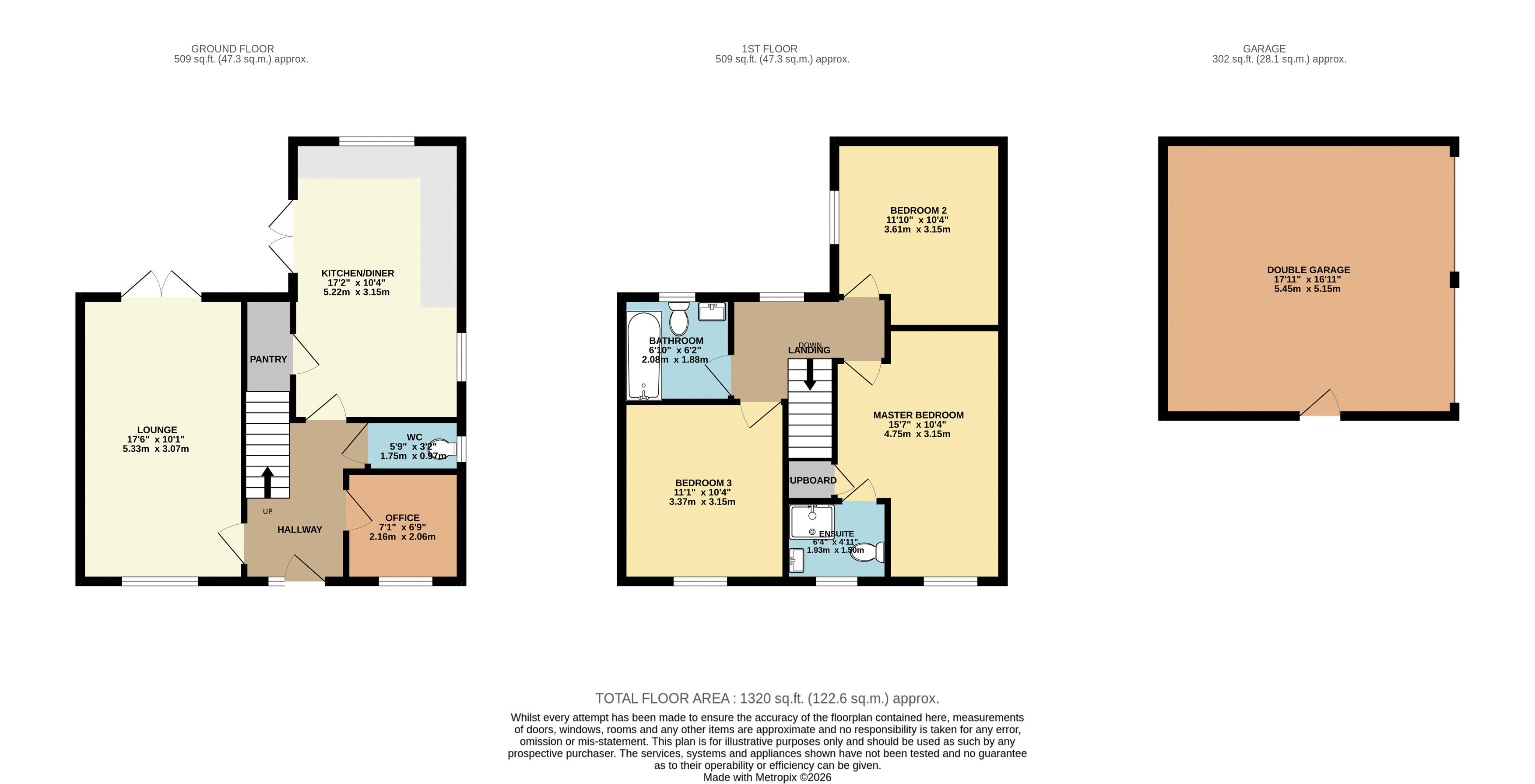 11, Alder Place, Alford floorplan