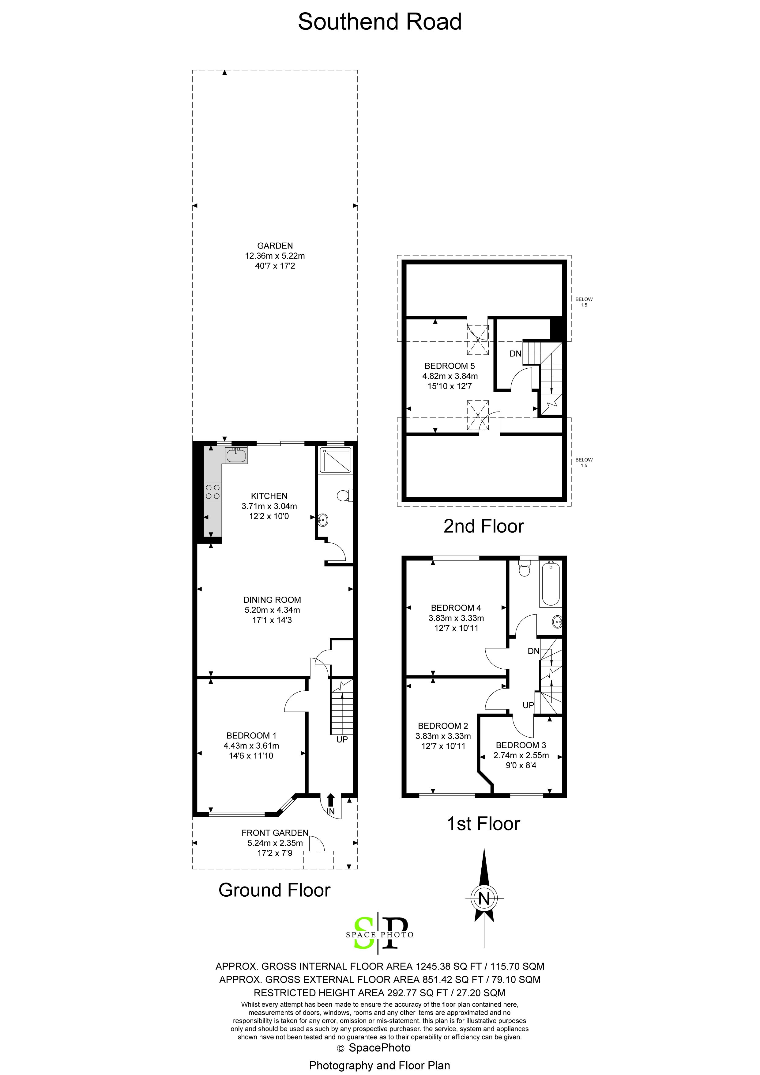 55, London floorplan
