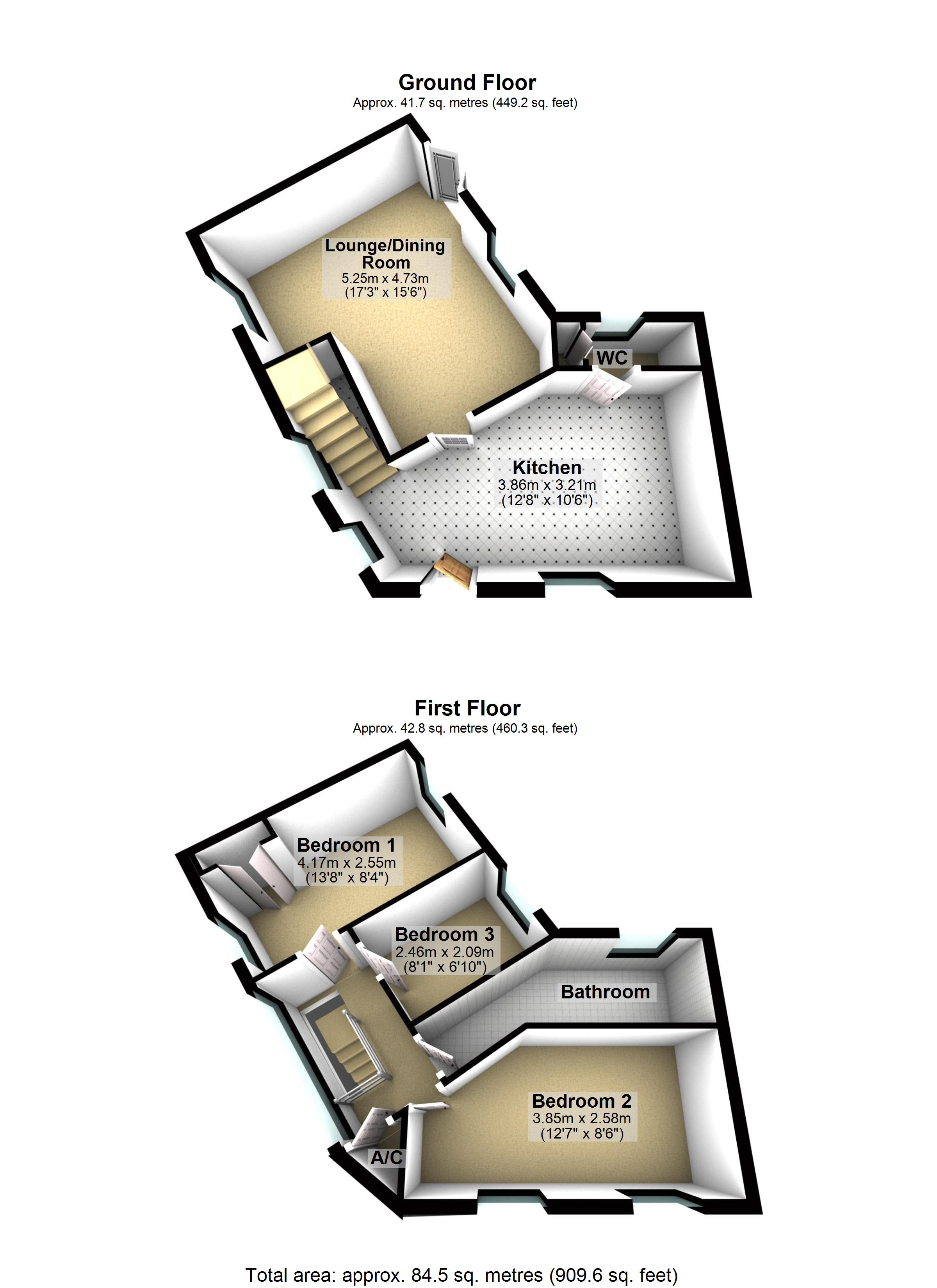 Hercules Road, Rendlesham, Woodbridge, Suffolk IP12, 3 bedroom end