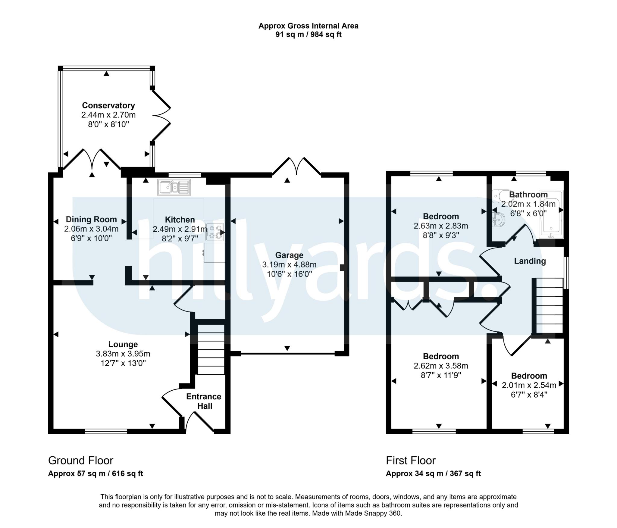 22, Deverill Road, Aylesbury floorplan