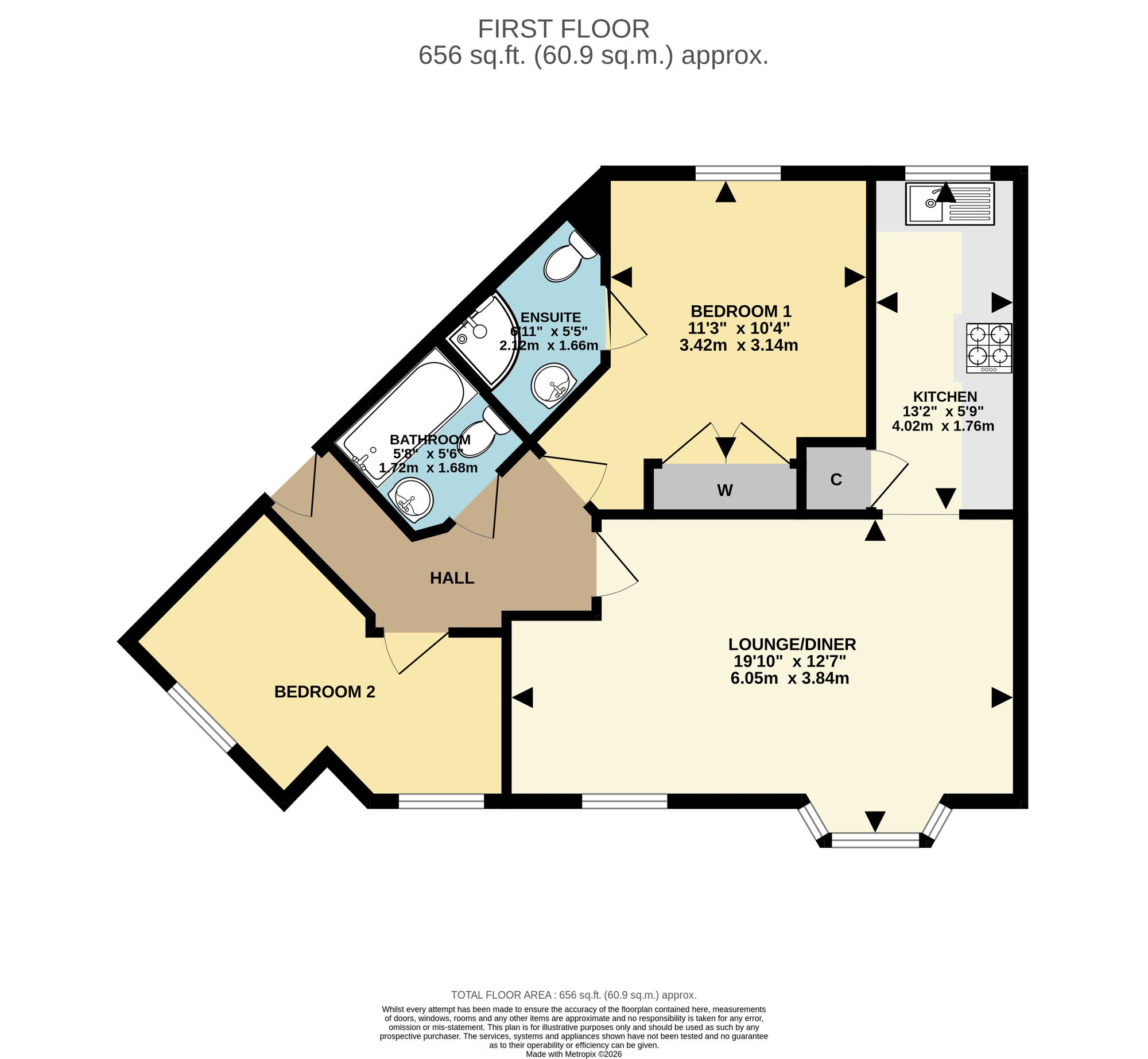 21 Archer Court, Sittingbourne floorplan