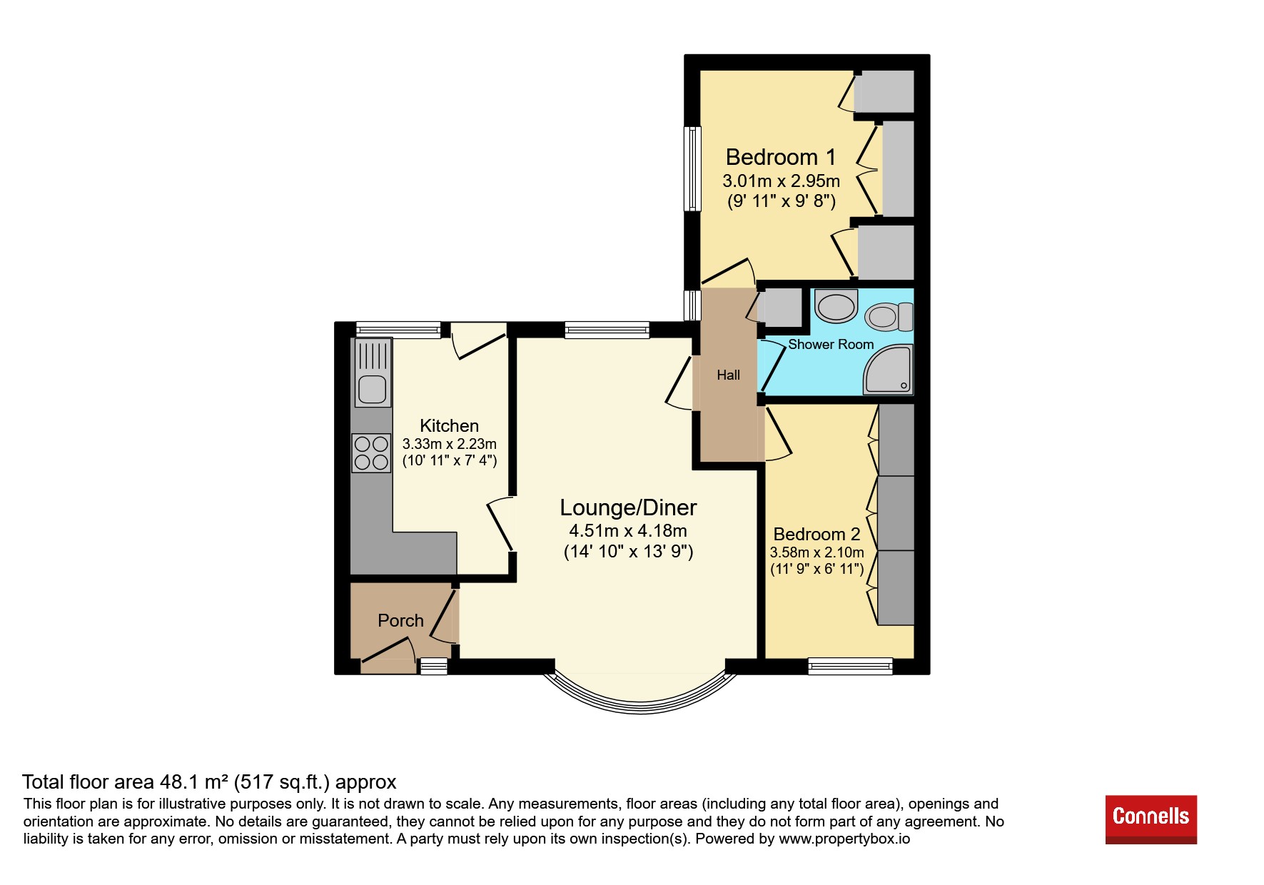 8, Newsholme Close, Warwick floorplan