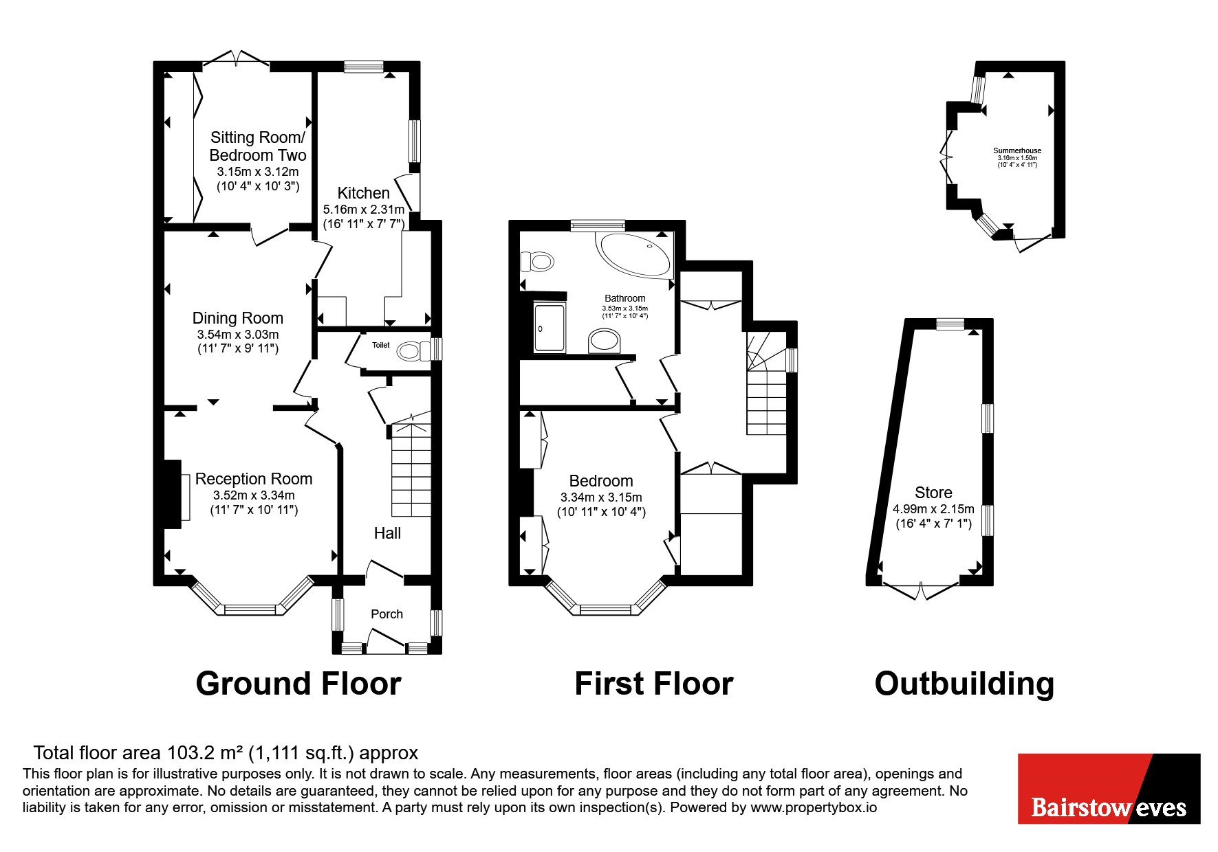 15, St. Lukes Road, Essex floorplan
