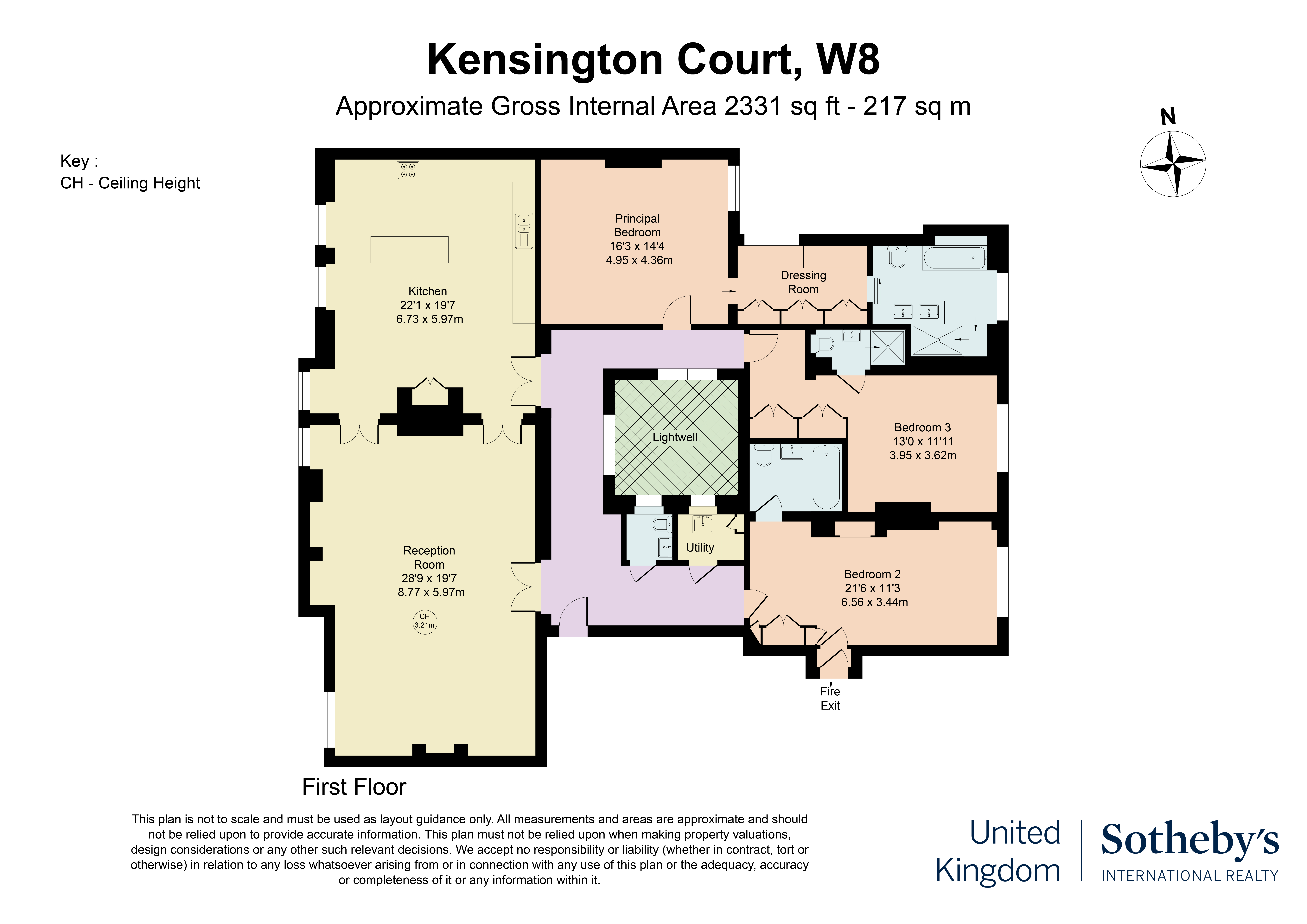 Kensington, Kensington Court Place, London floorplan
