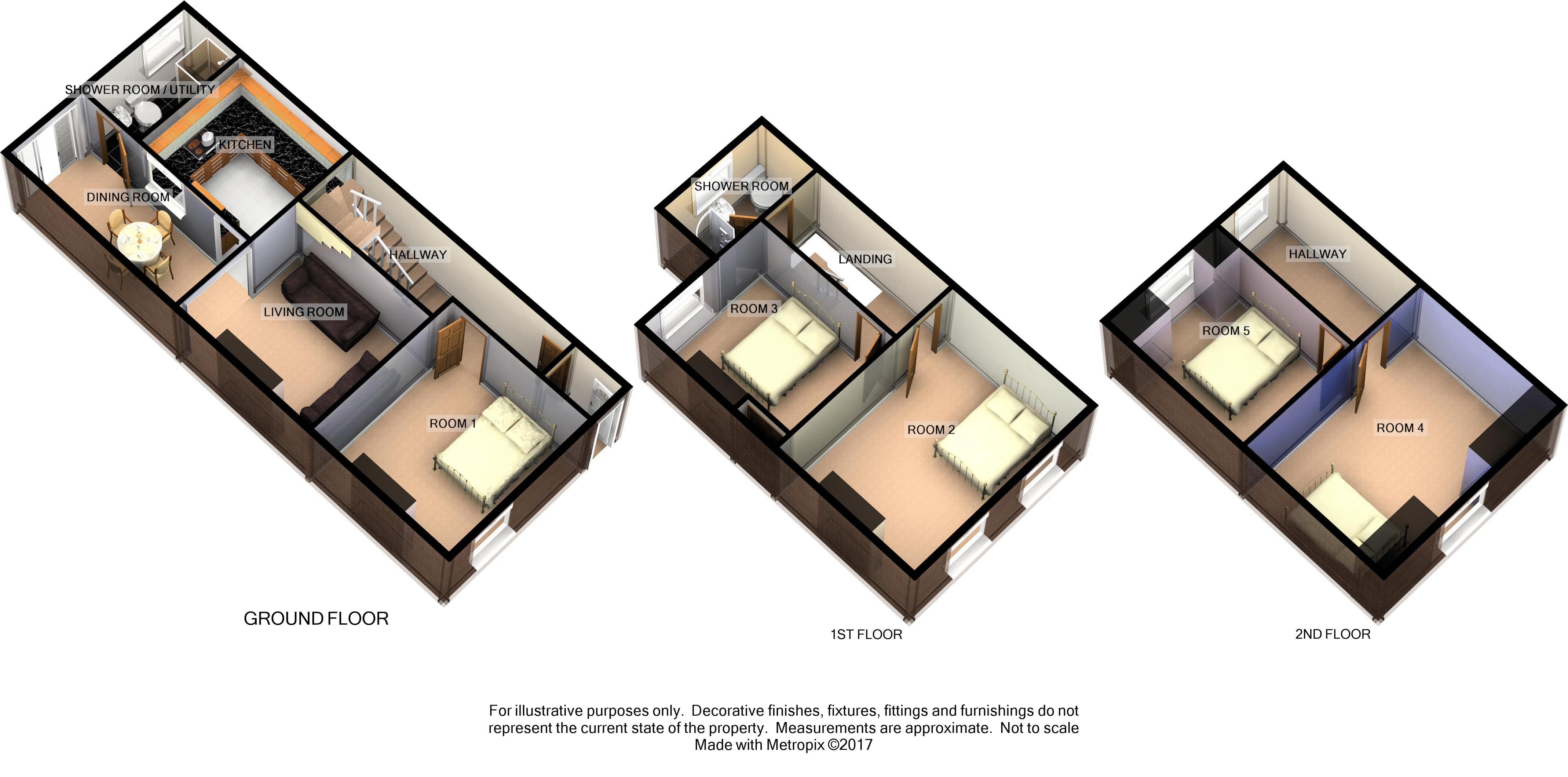 Portland Street, Exeter floorplan
