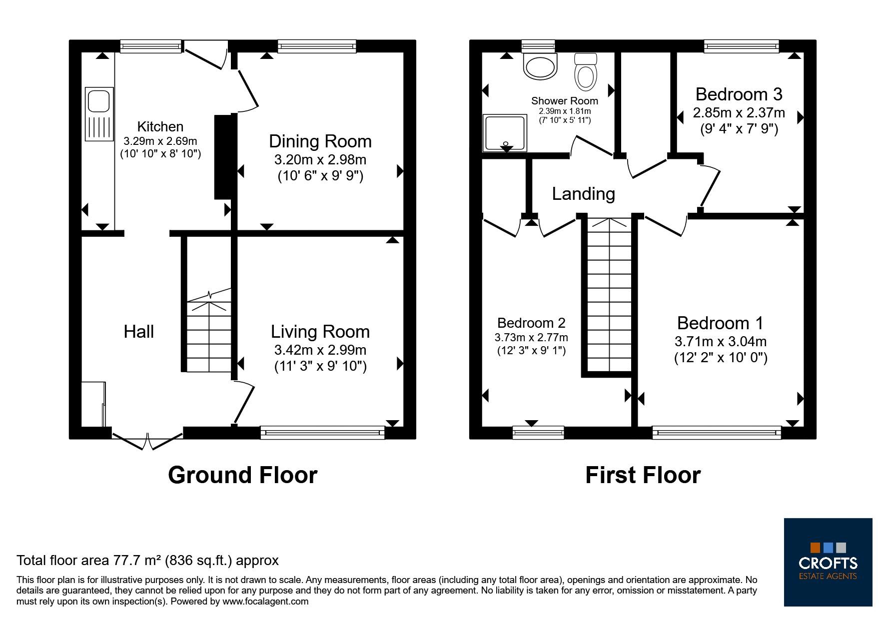 20, Hadleigh Road, Immingham floorplan