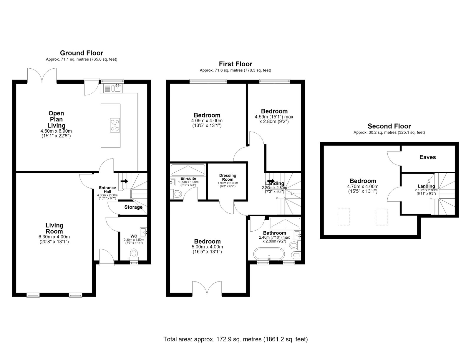 10, Victoria Court, Rossendale floorplan
