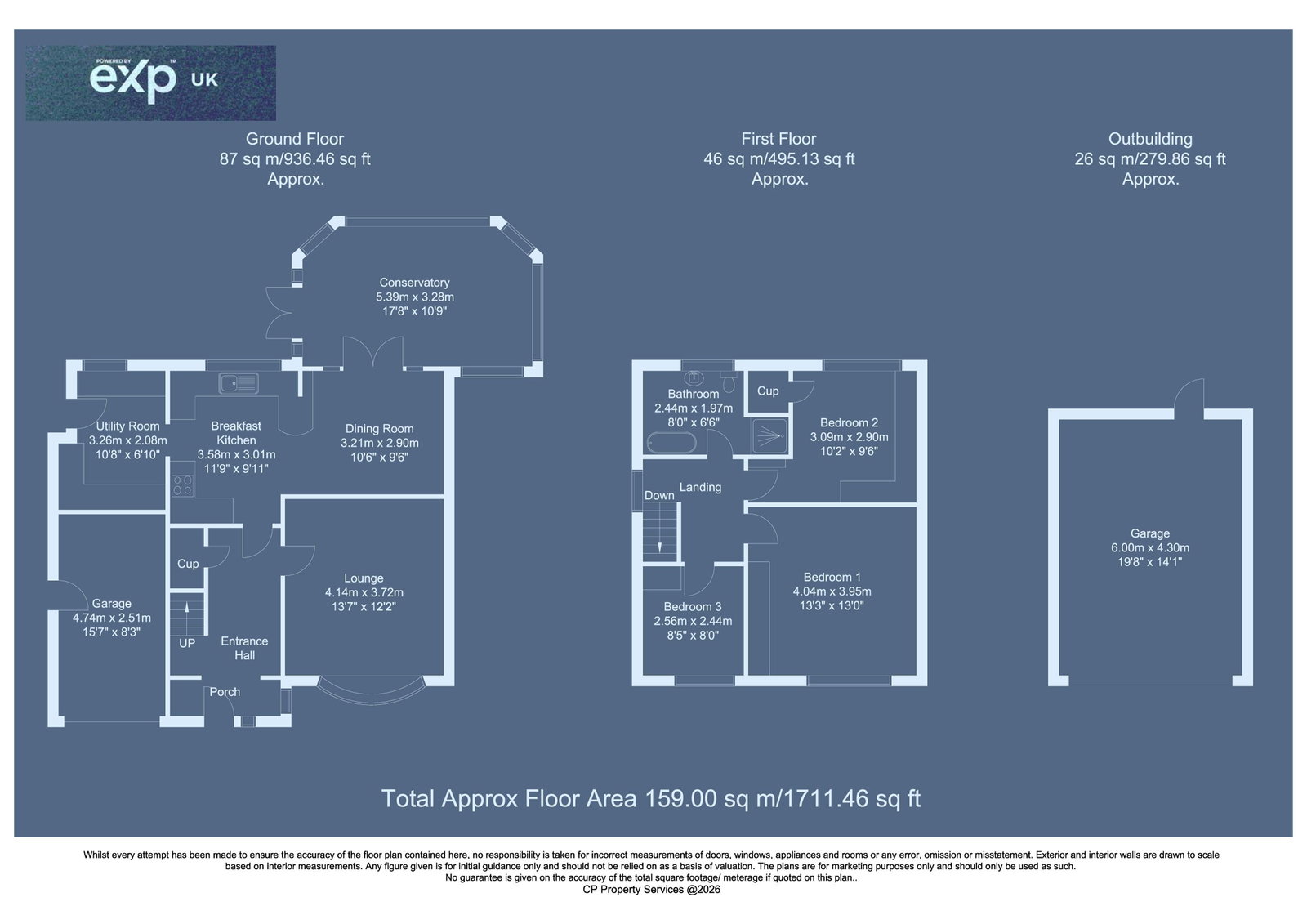 5, Yew Tree Road, Retford floorplan