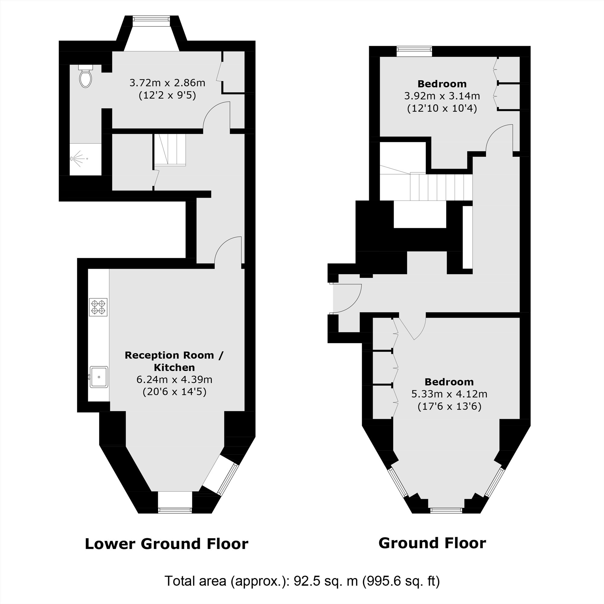 Flat 2, Holland House, 6, Church Street, Isleworth floorplan