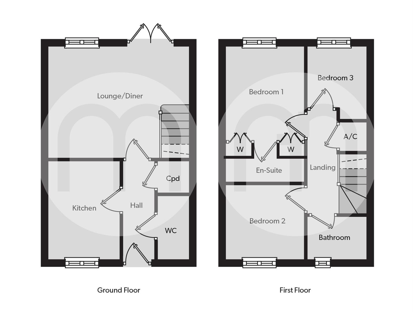 Kirk Way, Colchester floorplan