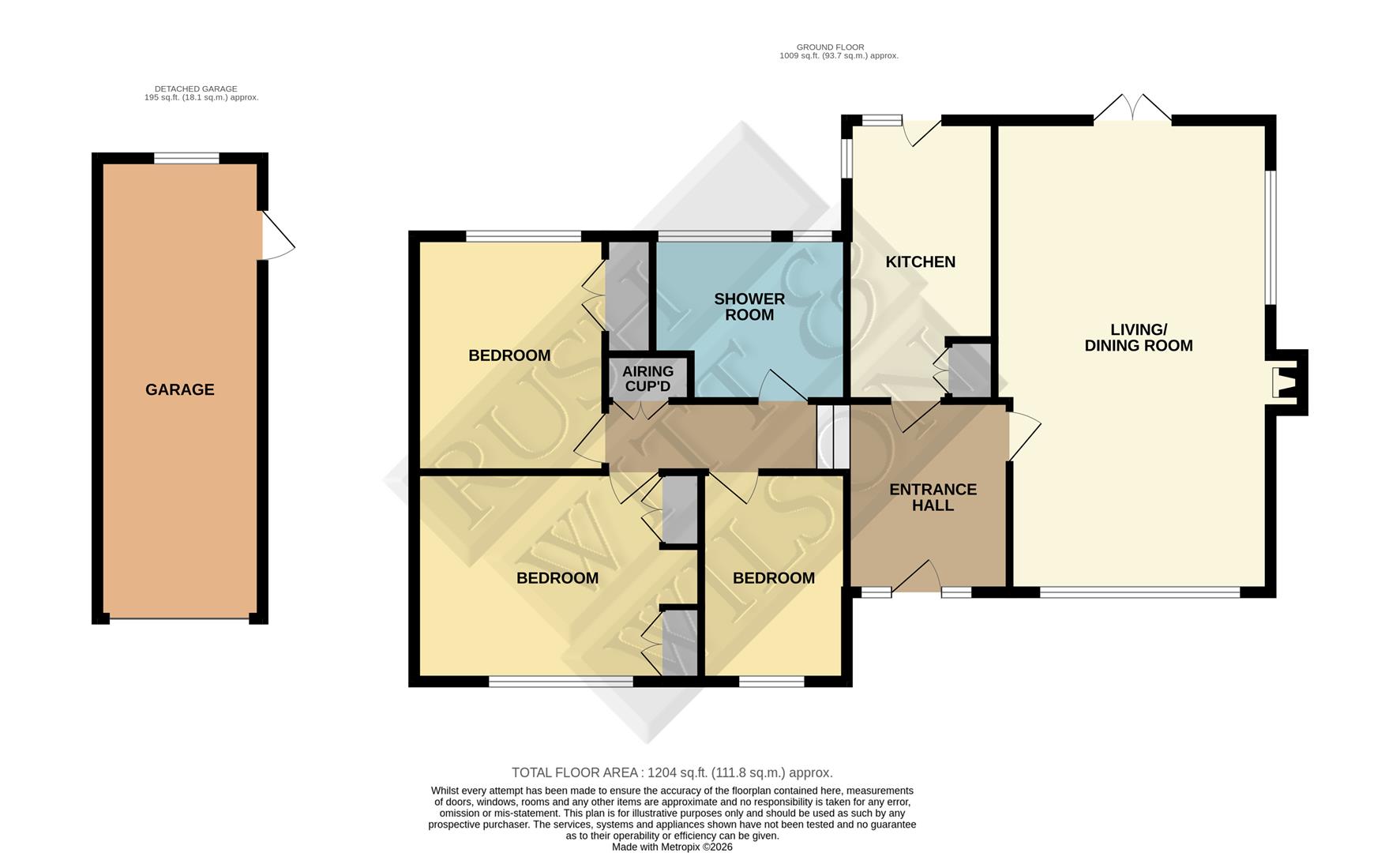 7, North Ridge, Northiam floorplan
