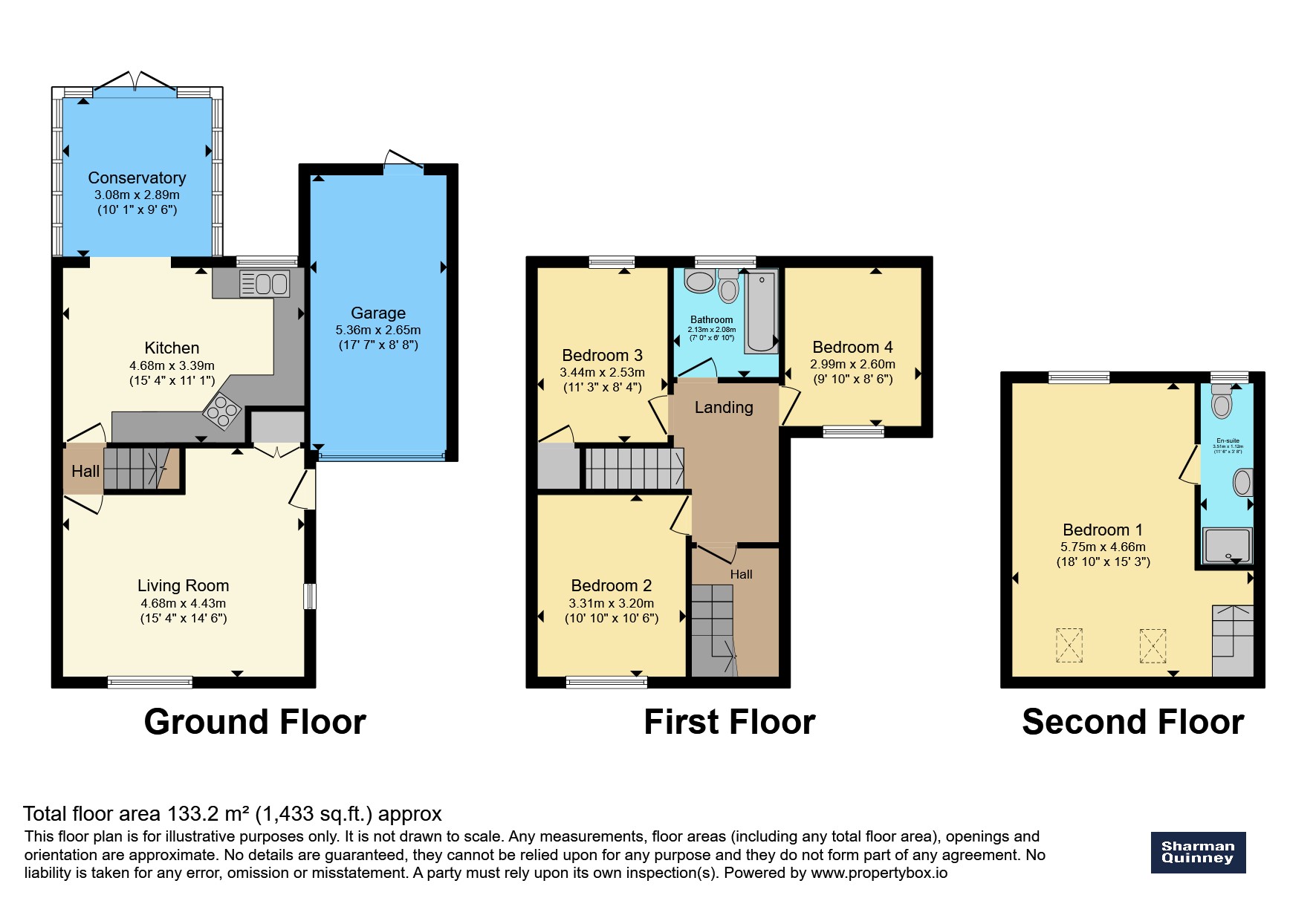 9, Beaulieu Court, PETERBOROUGH floorplan