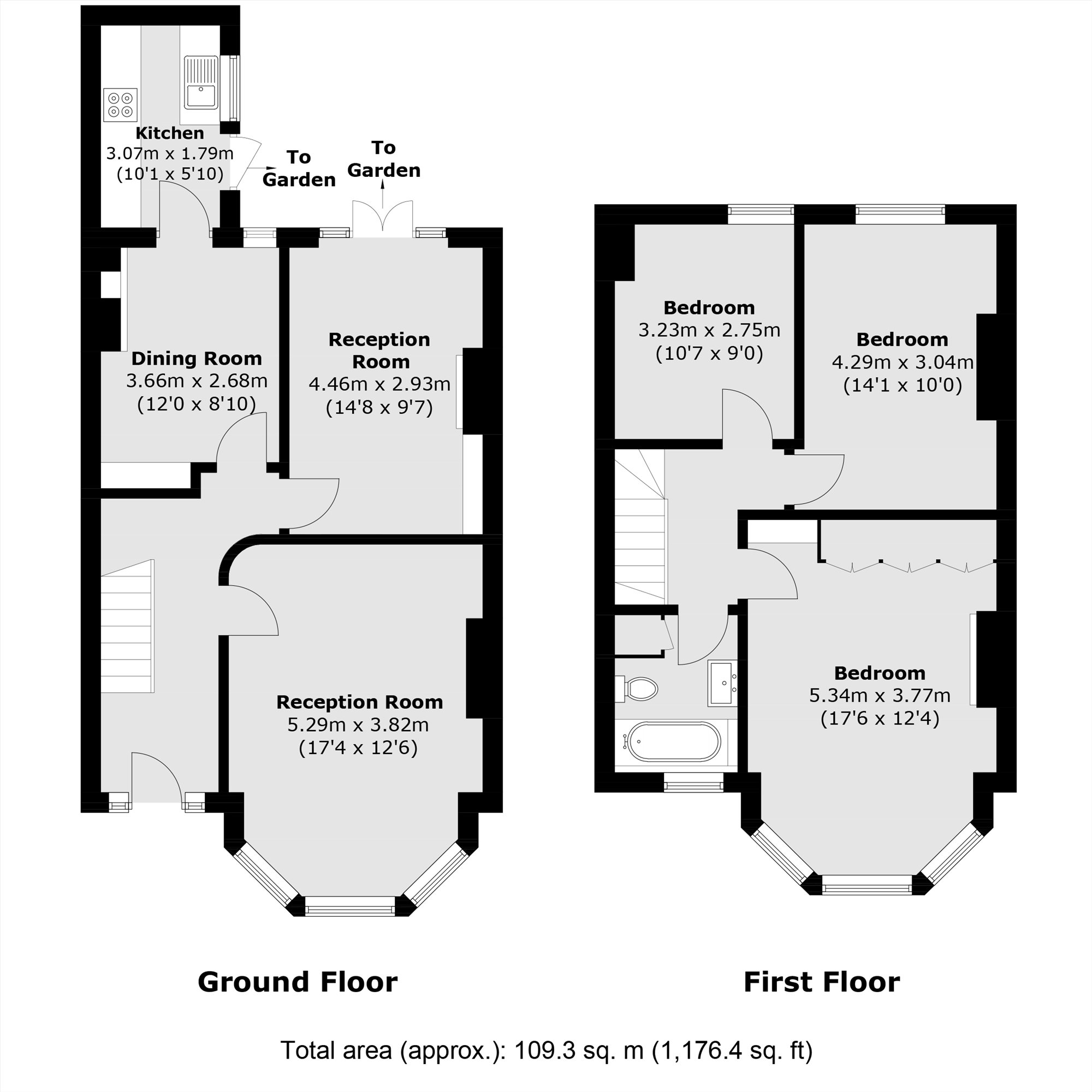 22, Barnard Hill, London floorplan