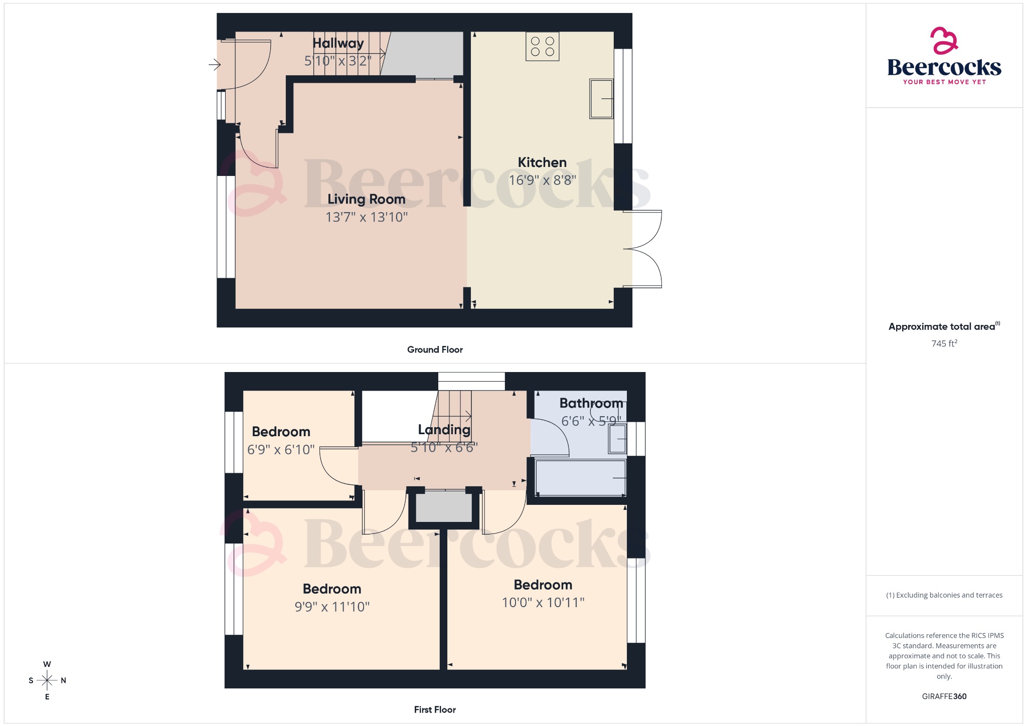 8 Fulford Crescent, New Holland, Lincolnshire floorplan
