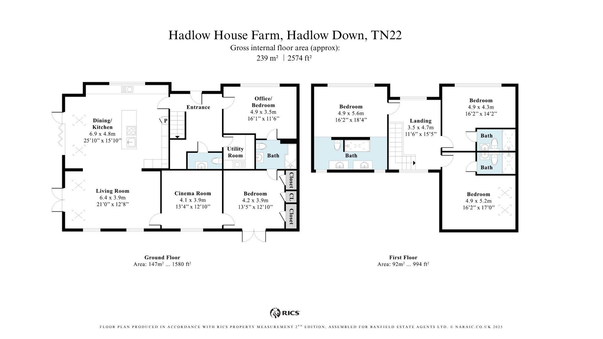 Main Road, Hadlow Down floorplan
