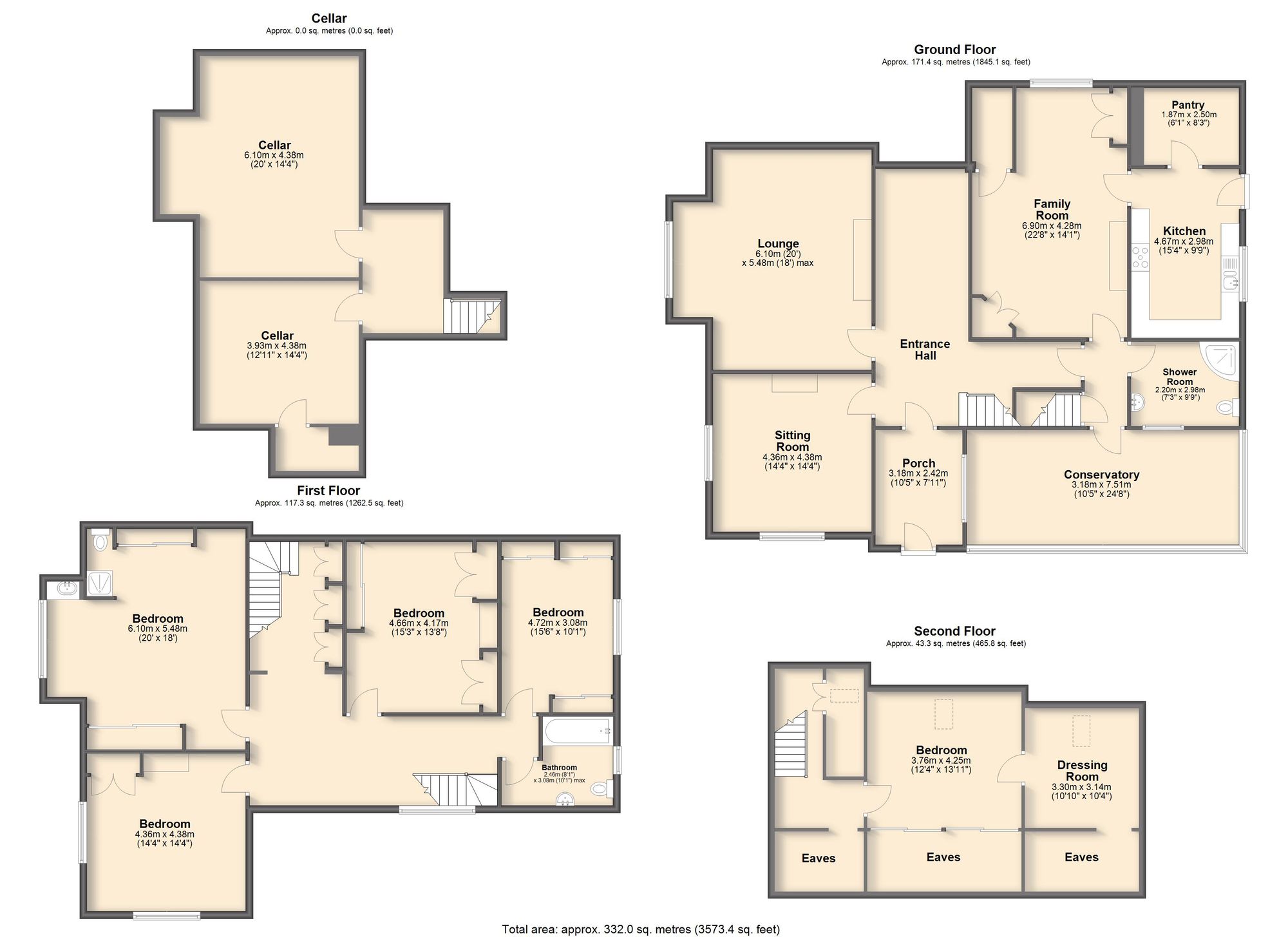 19 Tapton House Road, Sheffield floorplan