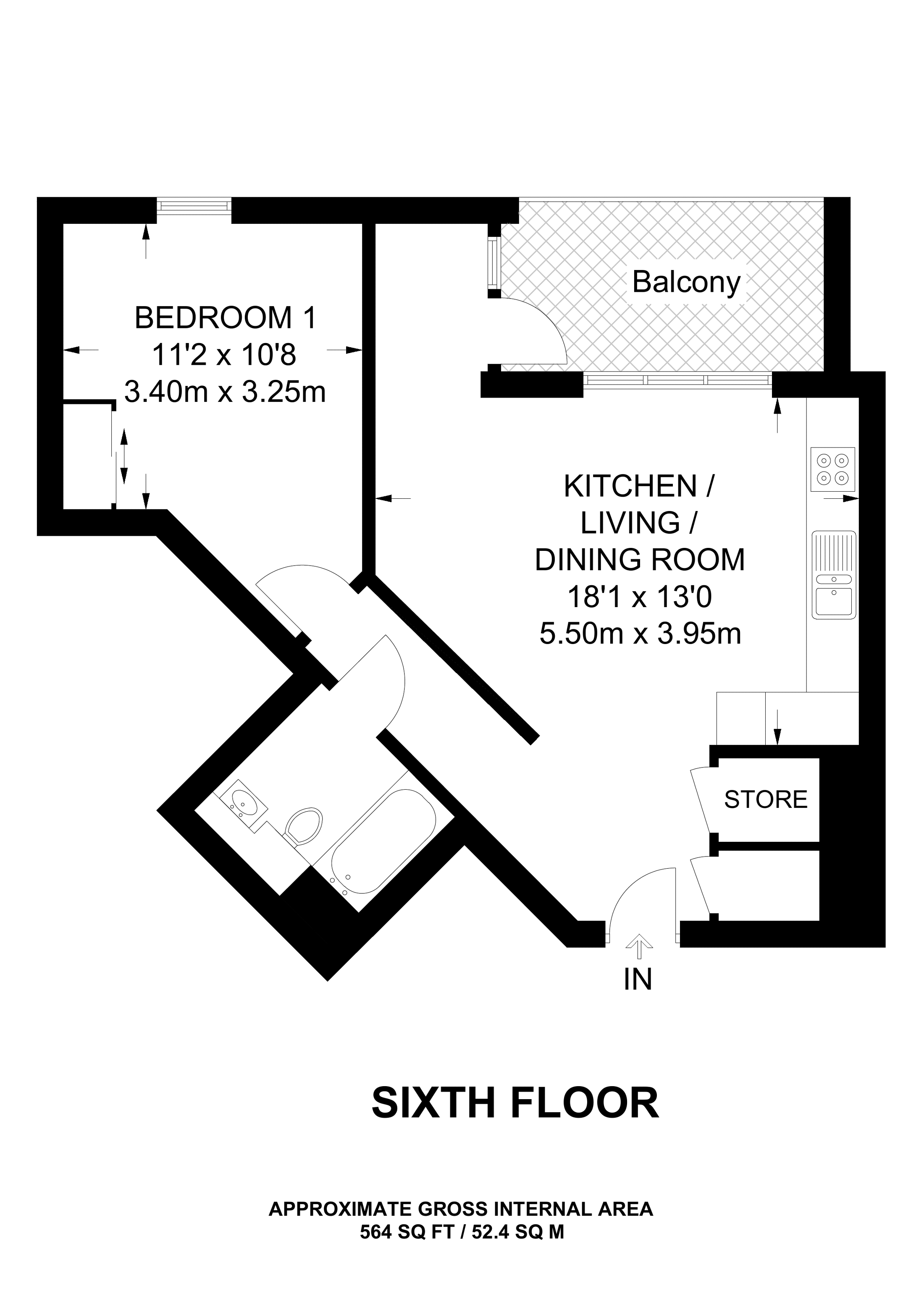 1 Bedrooms Flat to rent in Silvertown Way, Canning Town E16