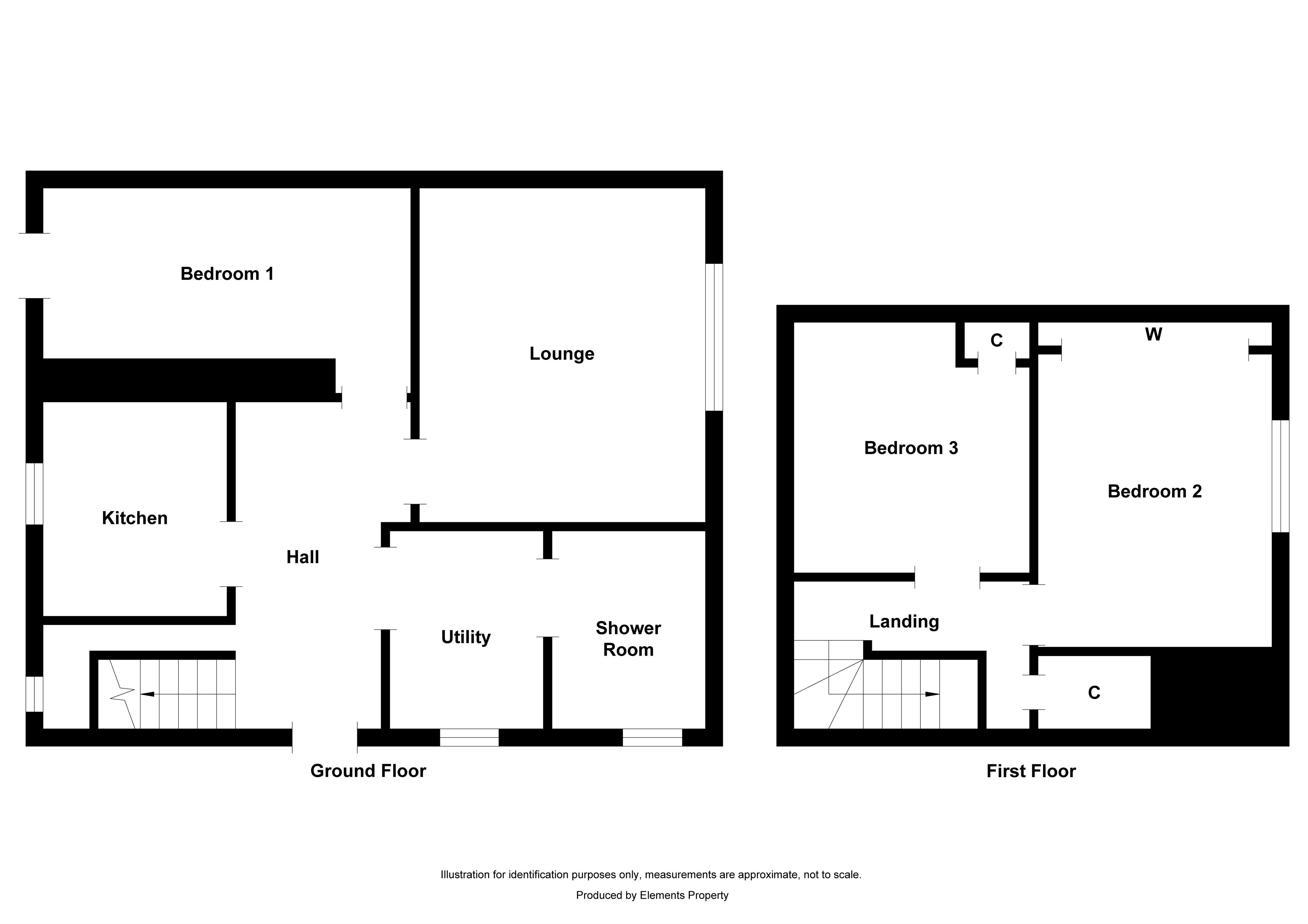 8, Craigie Place, Kilmarnock floorplan