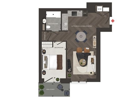 C7.04.01, Seagull Lane, London floorplan
