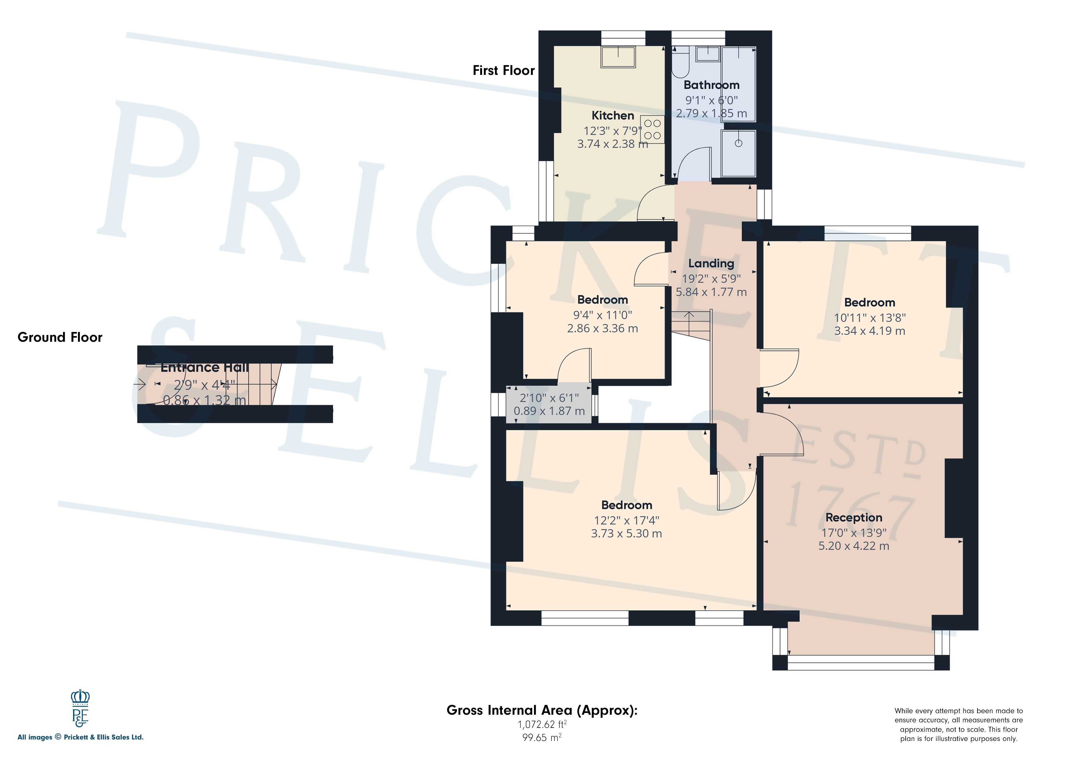 141a, Brownlow Road, London floorplan