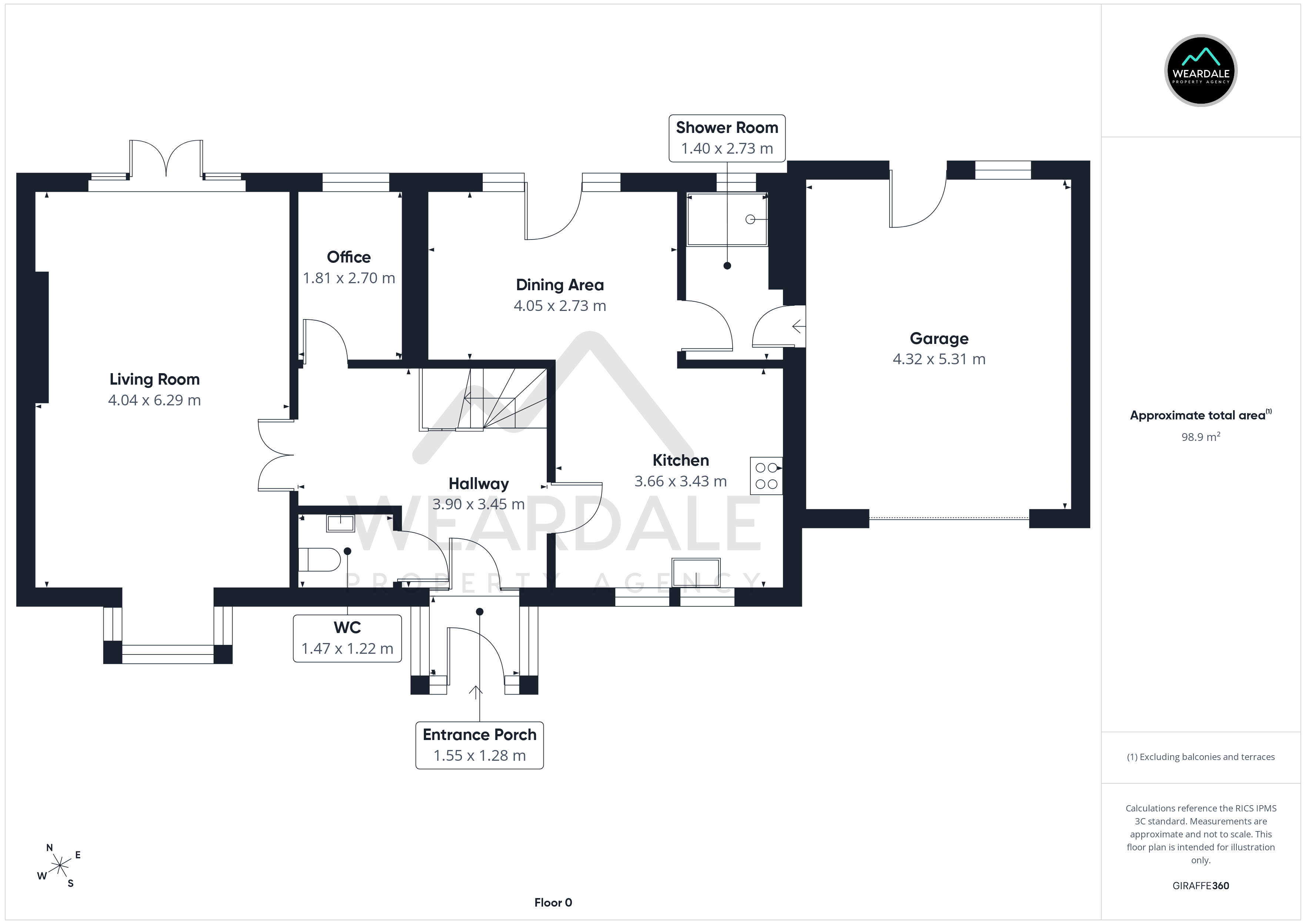 52, Hood Street, Bishop Auckland floorplan