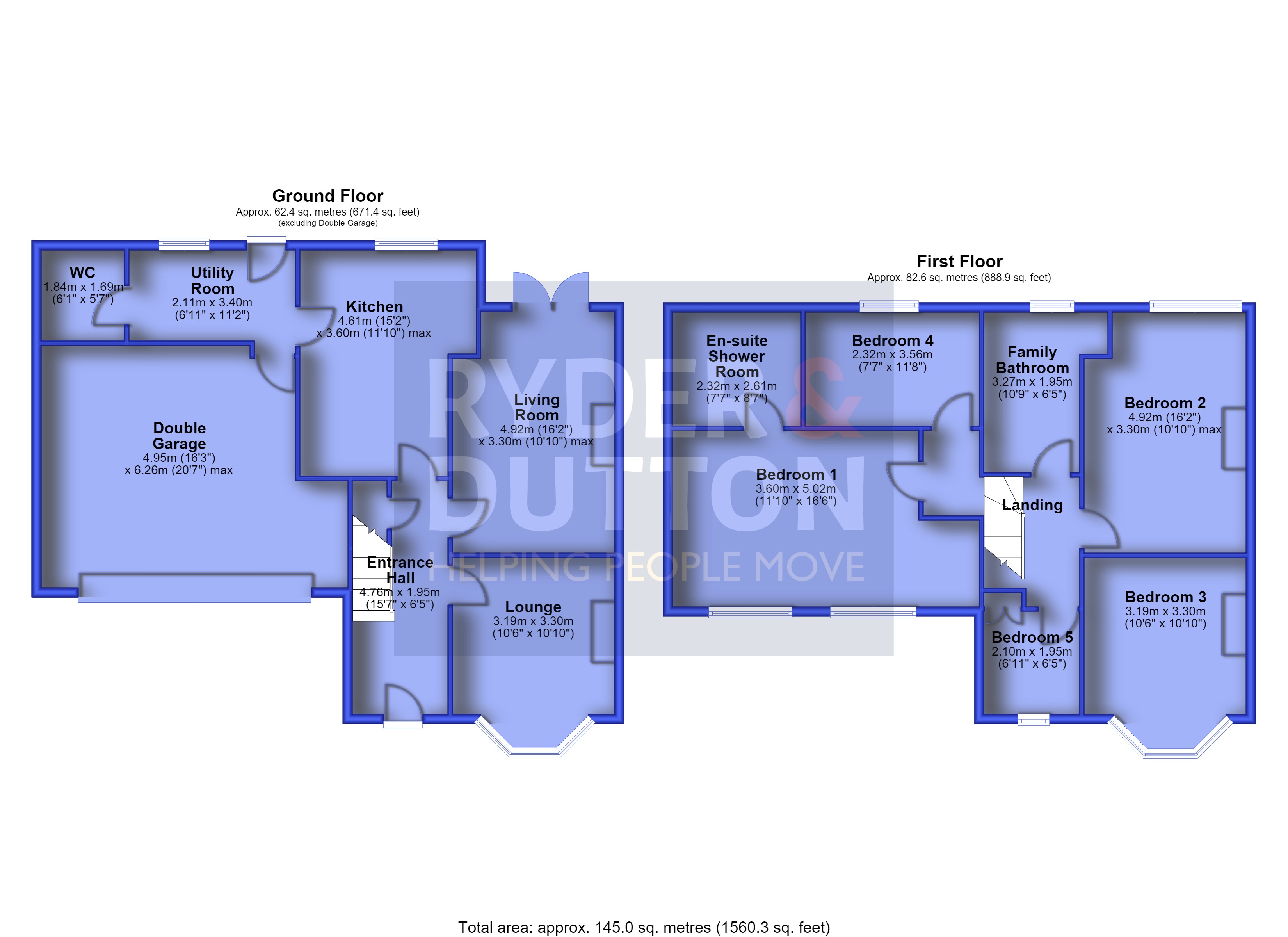 14, Woodgate Avenue, Rochdale floorplan
