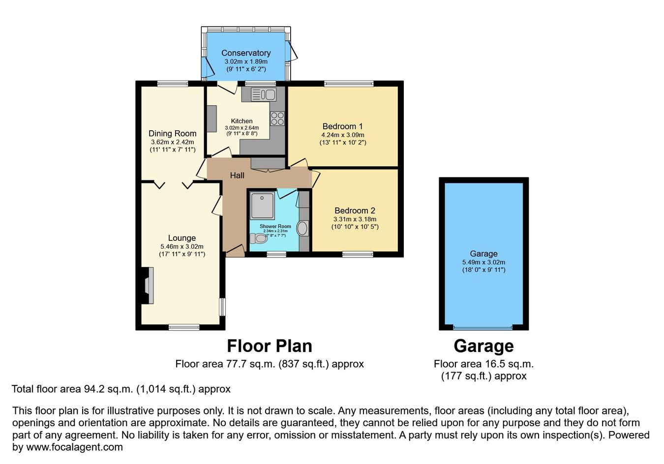 Silver Howe Close, Kendal floorplan