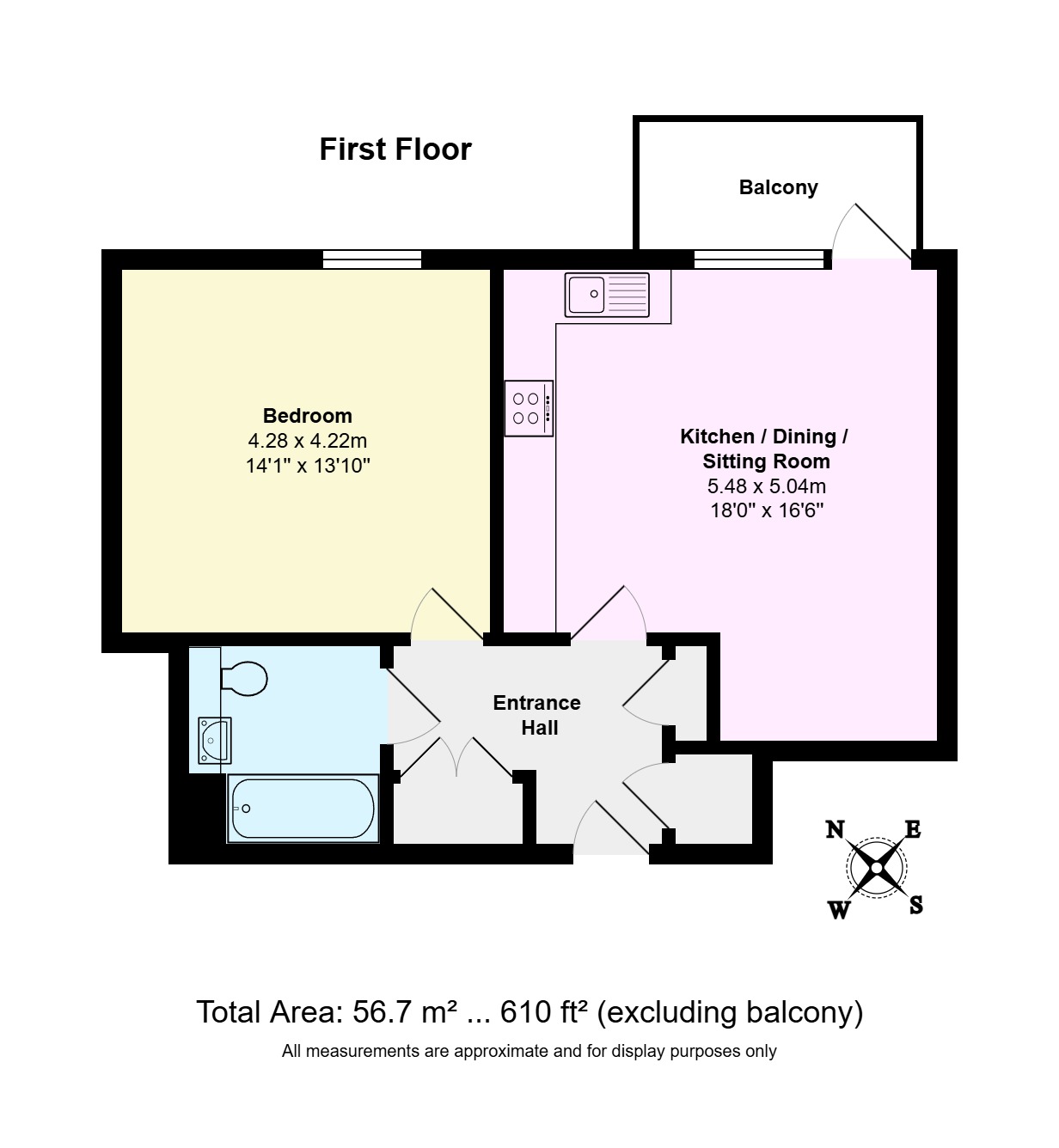 22, Poulter Walk, Cambridge floorplan