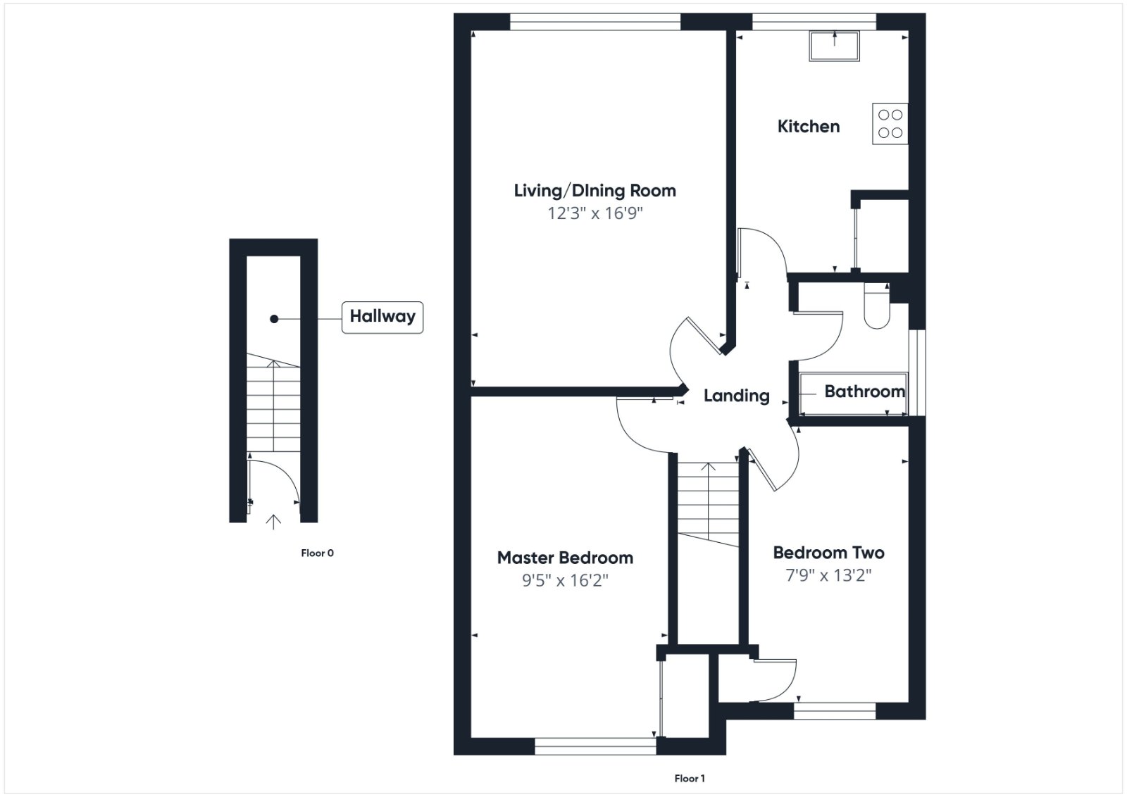 5C,, Murrells Lane, Camberley floorplan
