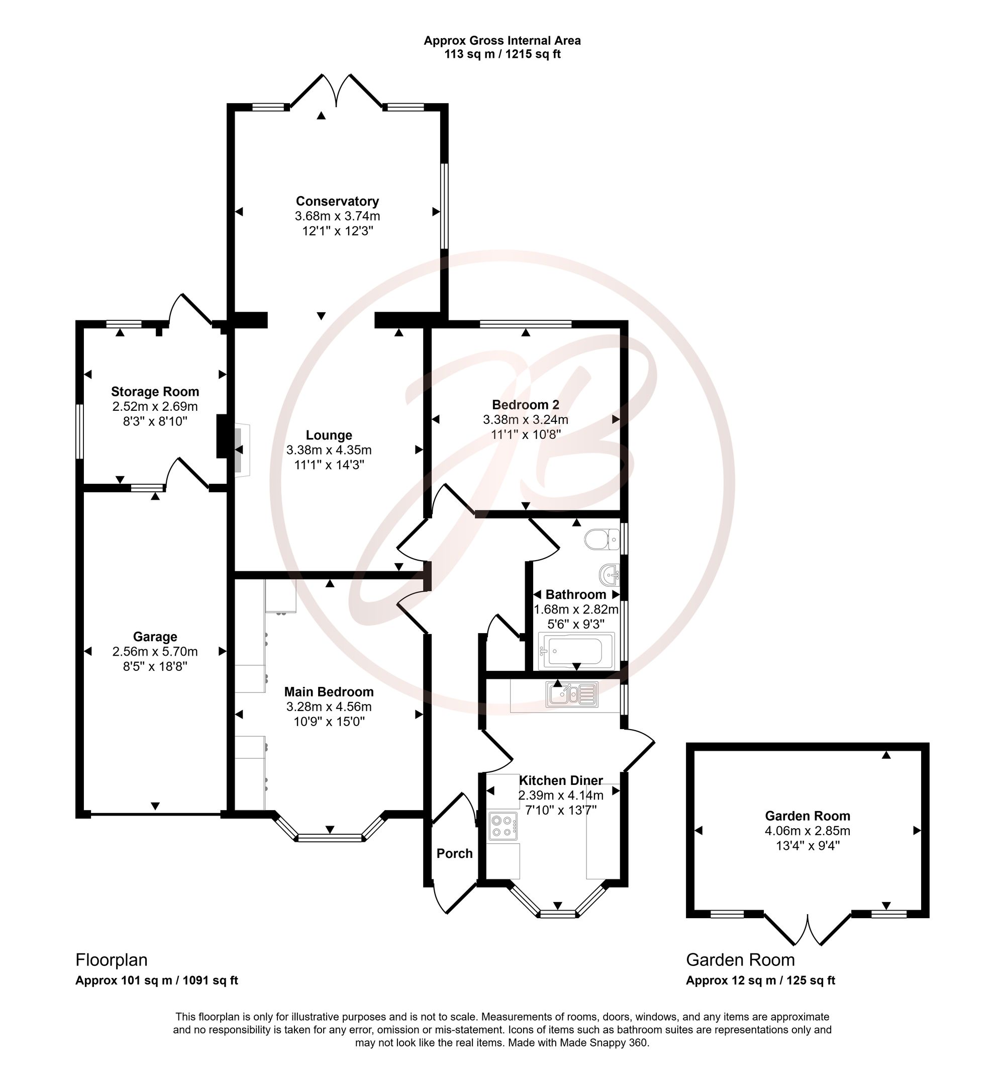 41 Beresford Road, Sutton floorplan