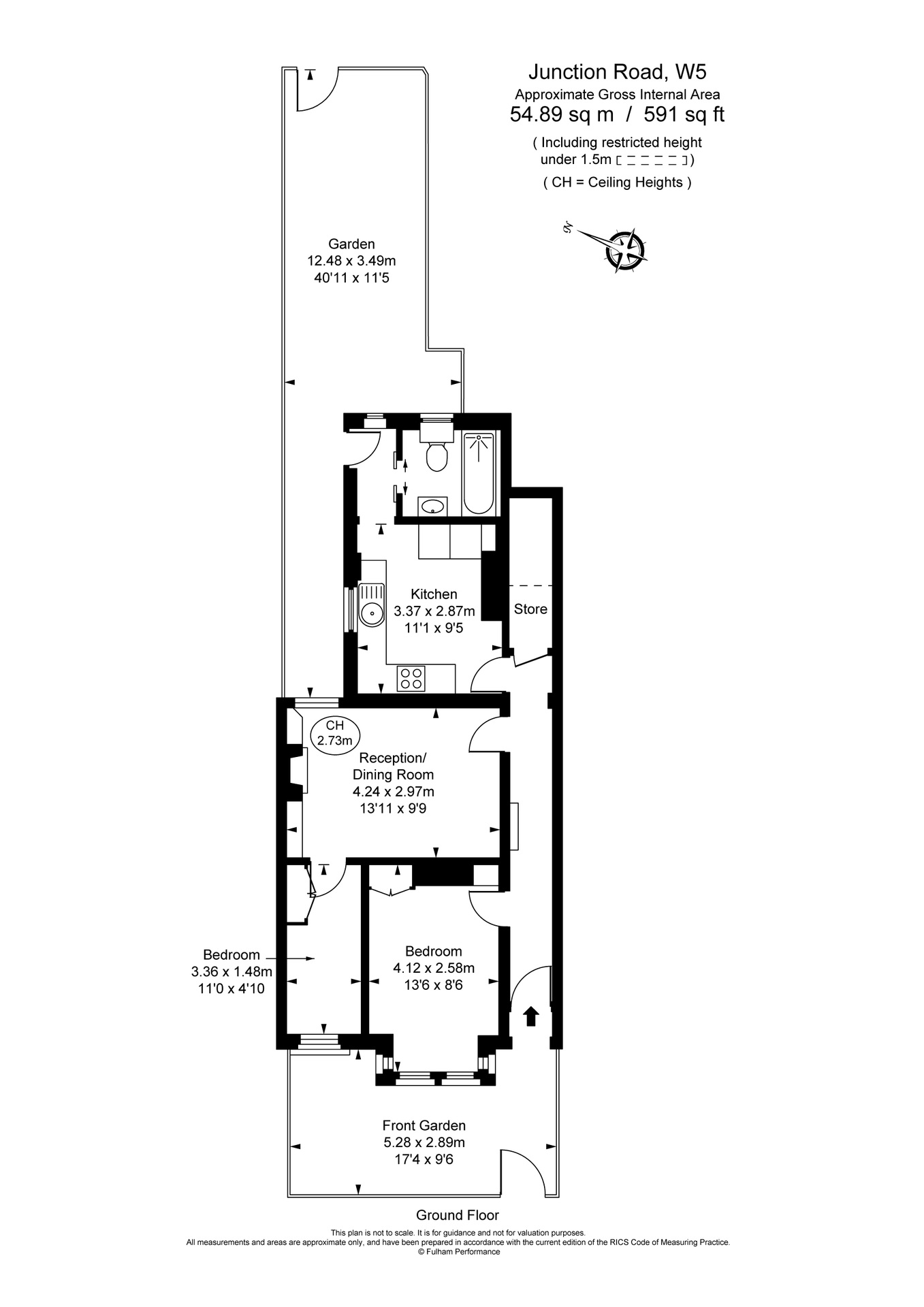 25 Junction Road, Ealing floorplan