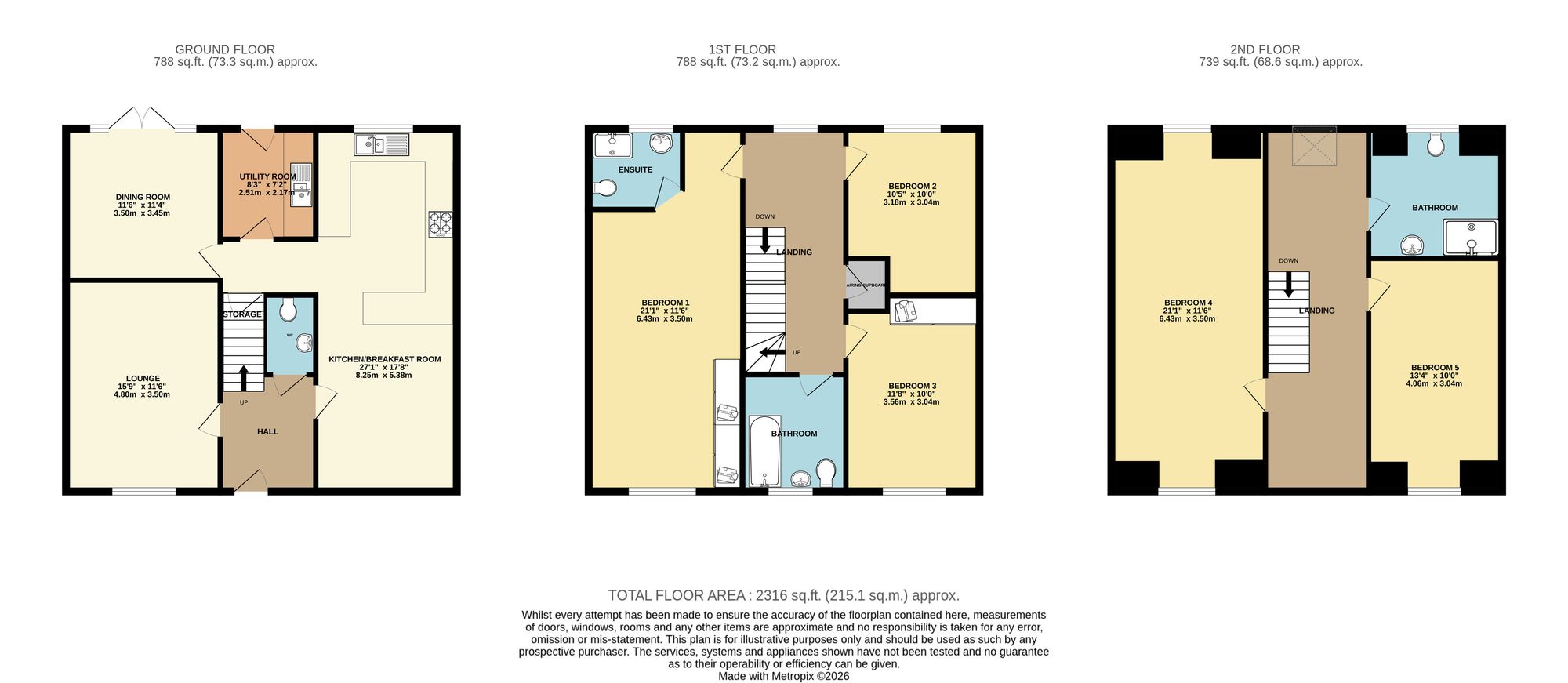 90 Windsor Way, Leicester floorplan