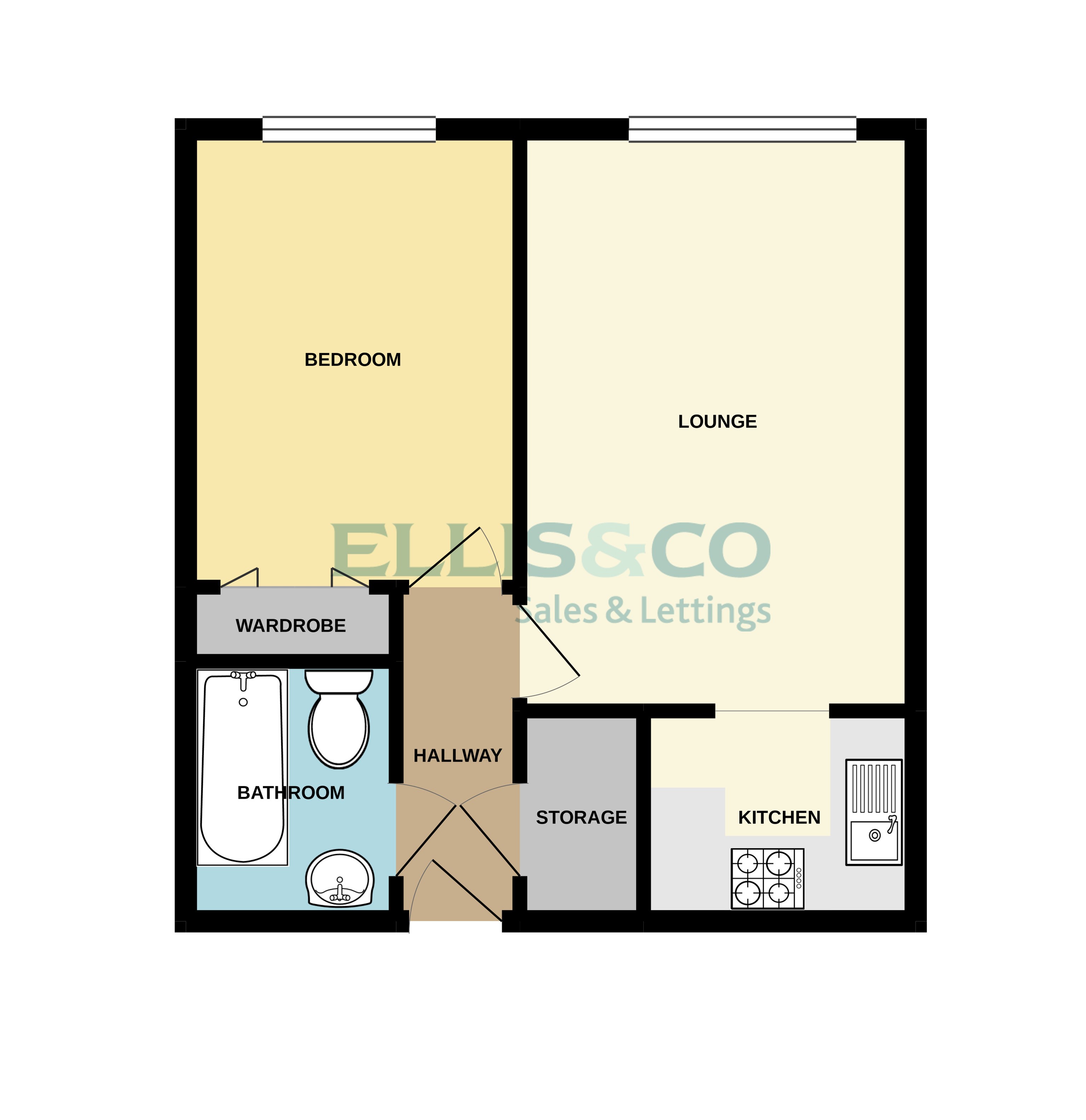 Homecedars House, Elstree Road, Bushey, Hertfordshire WD23, 1 bedroom