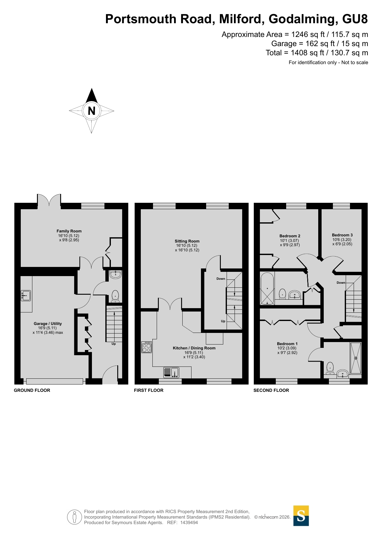 16 Milford House,, Portsmouth Road, Godalming floorplan