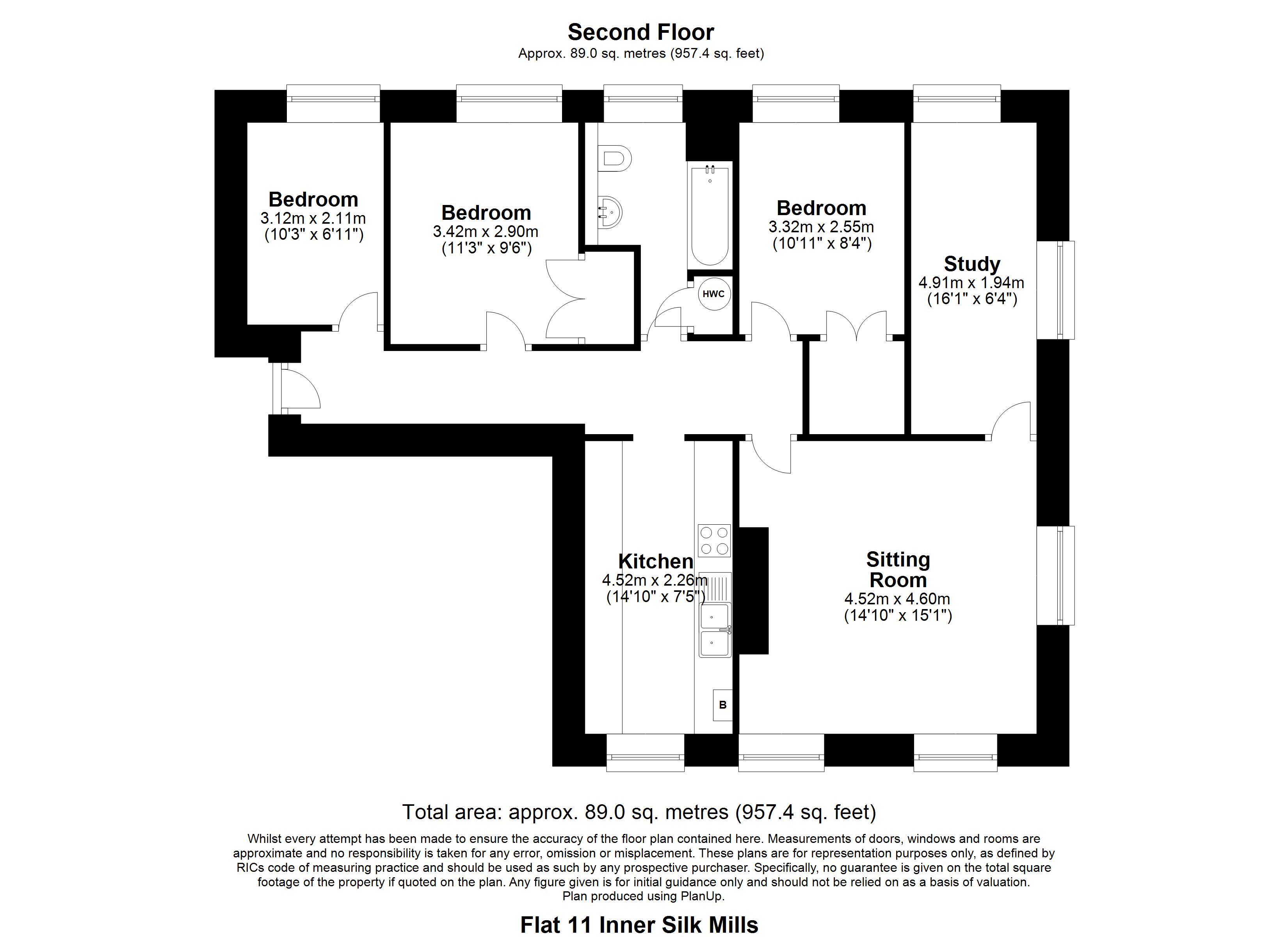 Inner Silk Mills, Malmesbury SN16, 3 bedroom flat for sale 58203828