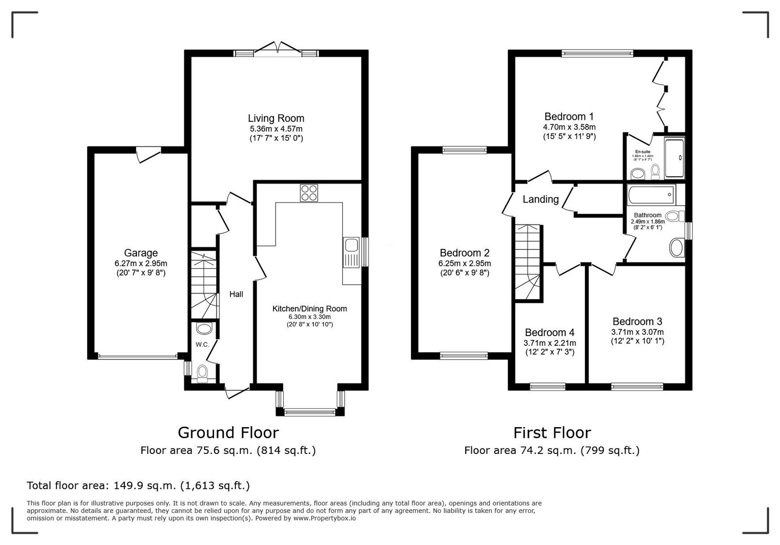 93, Roman Lane, Horsham floorplan