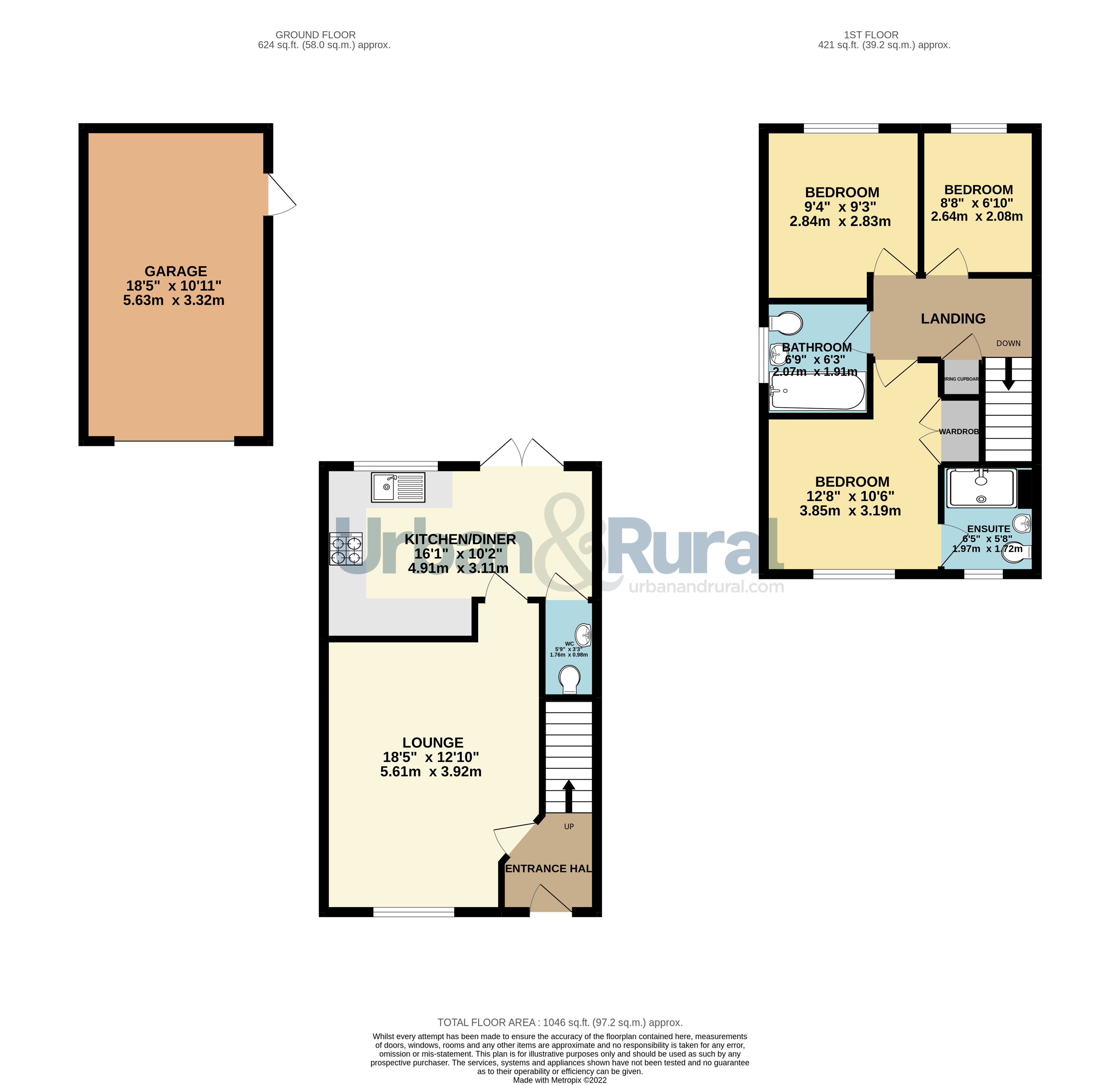 Parker Road, Wootton, Bedford, Bedfordshire MK43, 3 bedroom semidetached house for sale