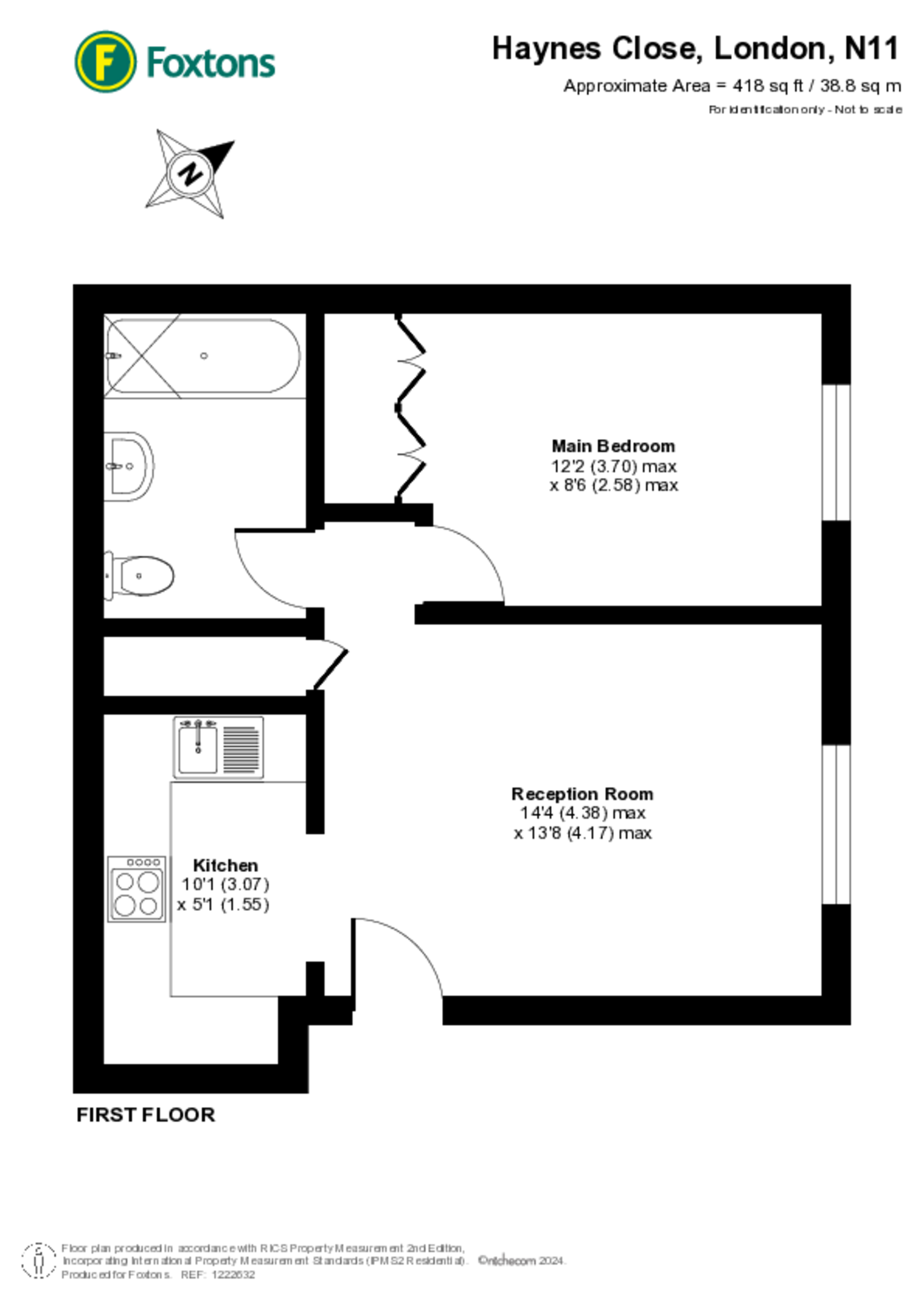 Haynes Close, Southgate floorplan