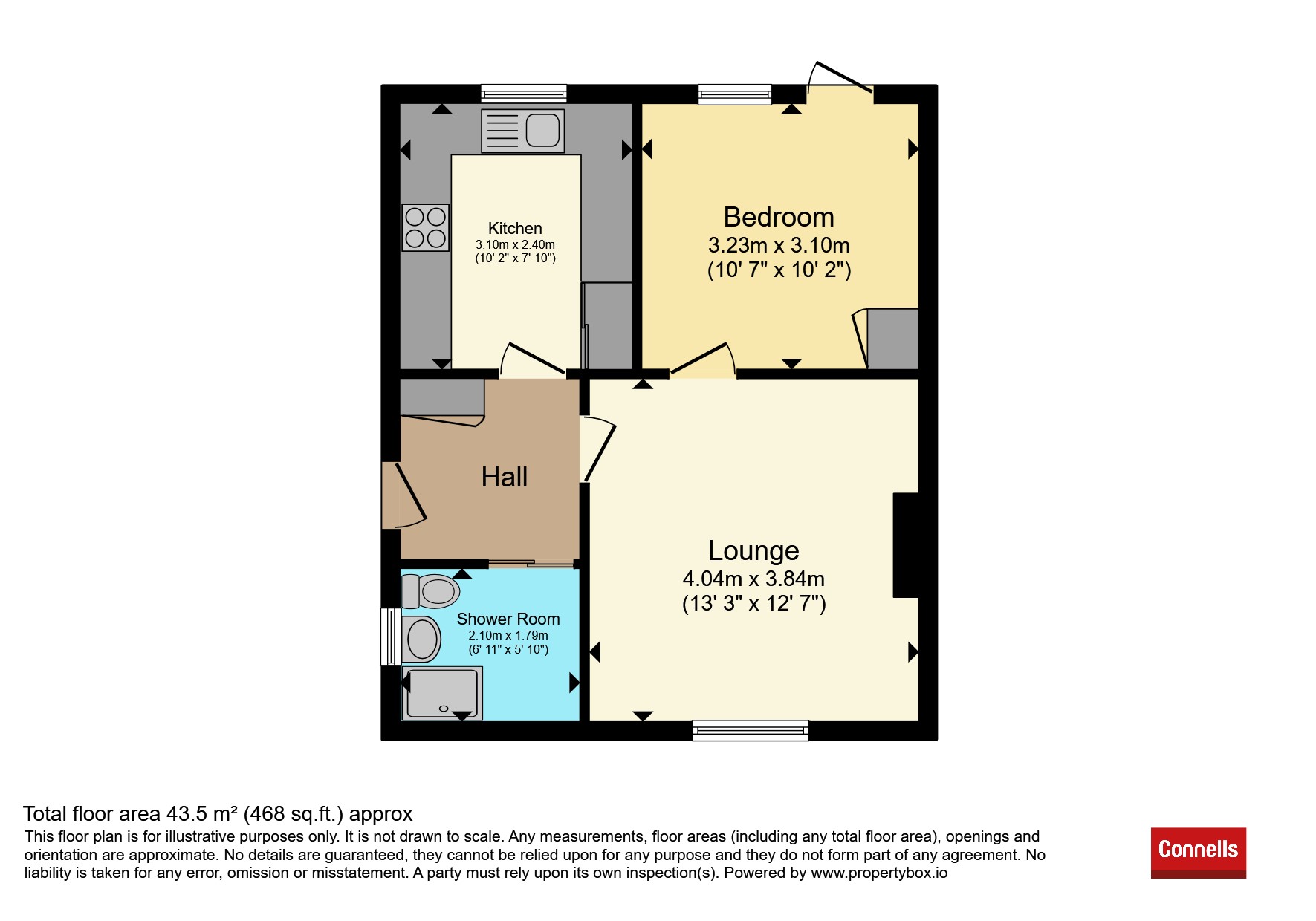 50, Wonston Road, Southampton floorplan