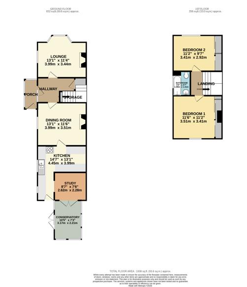 198, Pontefract Road, Pontefract floorplan