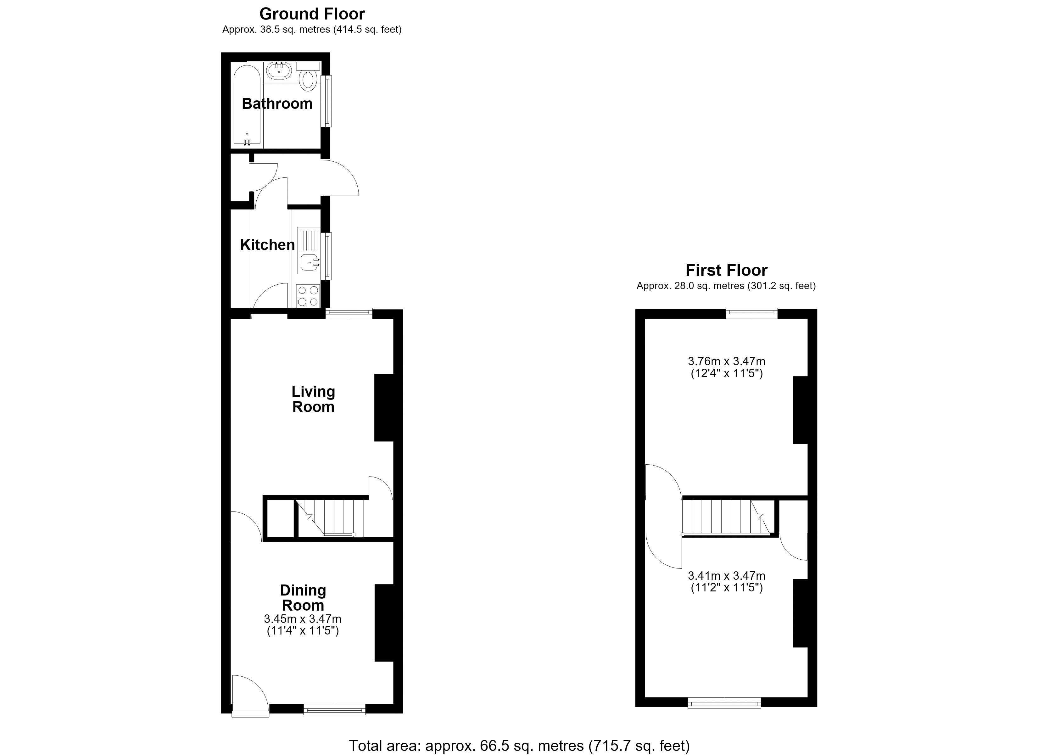 257, Gadsby Street, Nuneaton floorplan