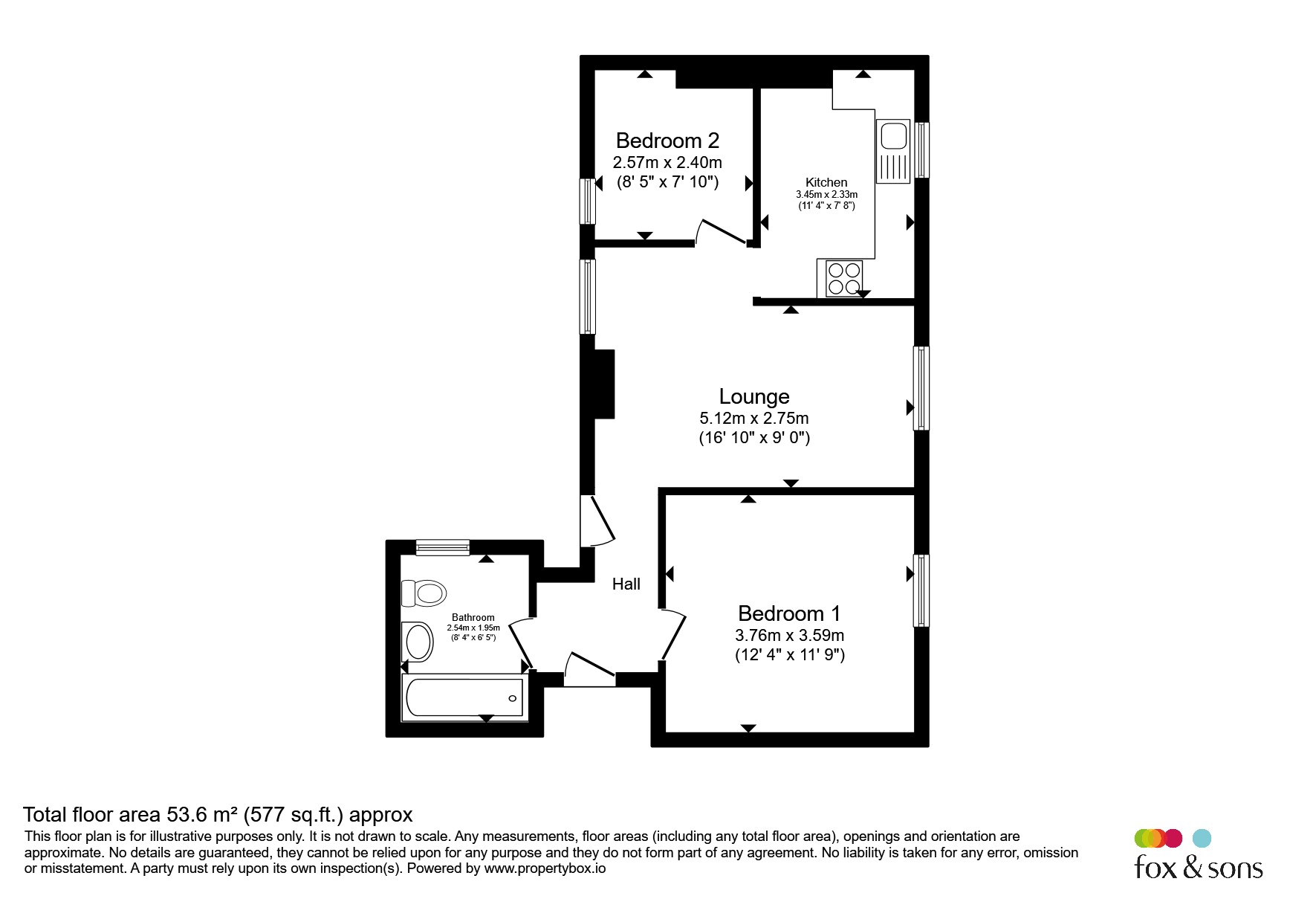 13, Meeching Place, Church Hill, Newhaven floorplan