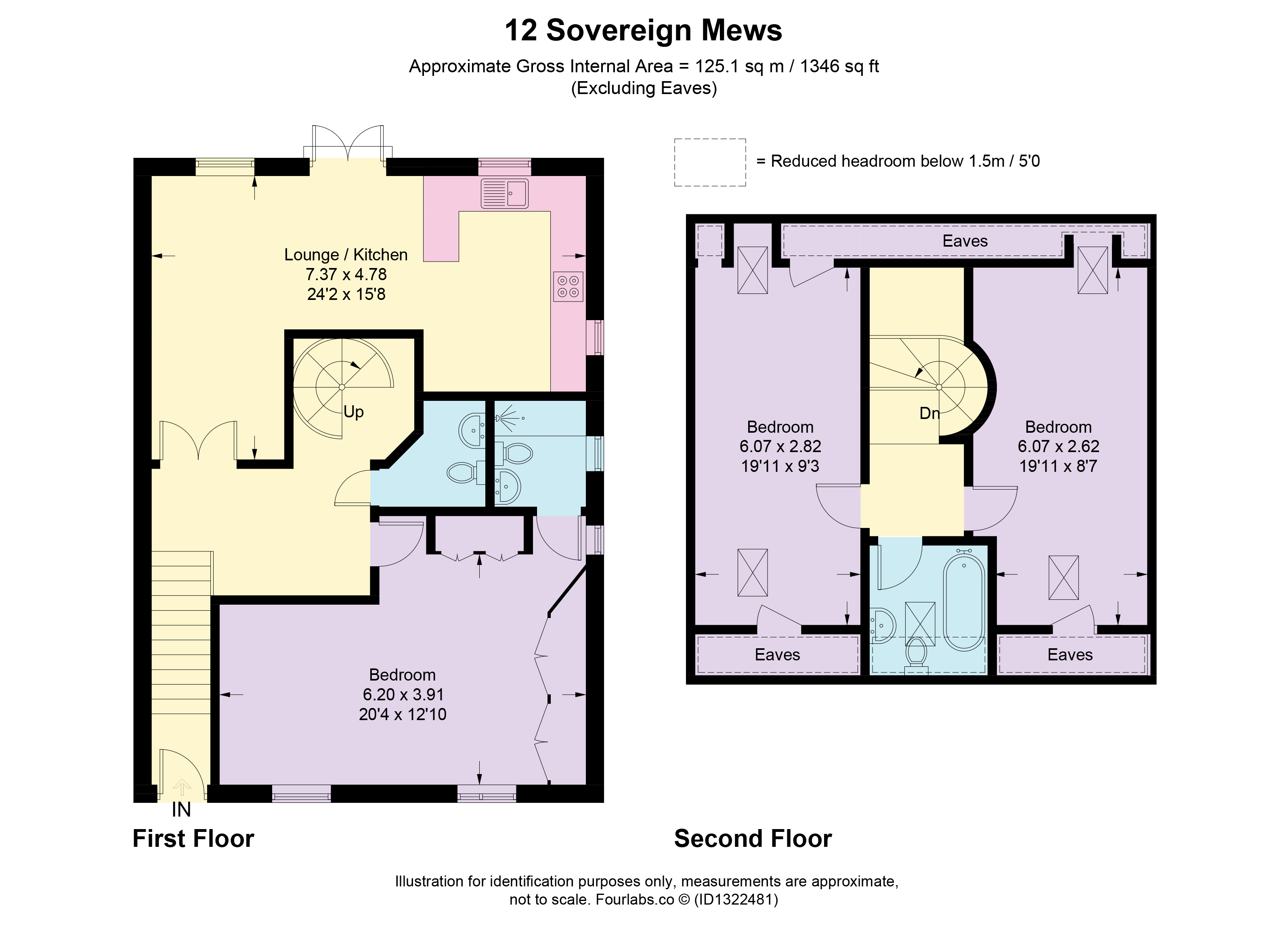 12, Sovereign Mews, Barnet floorplan