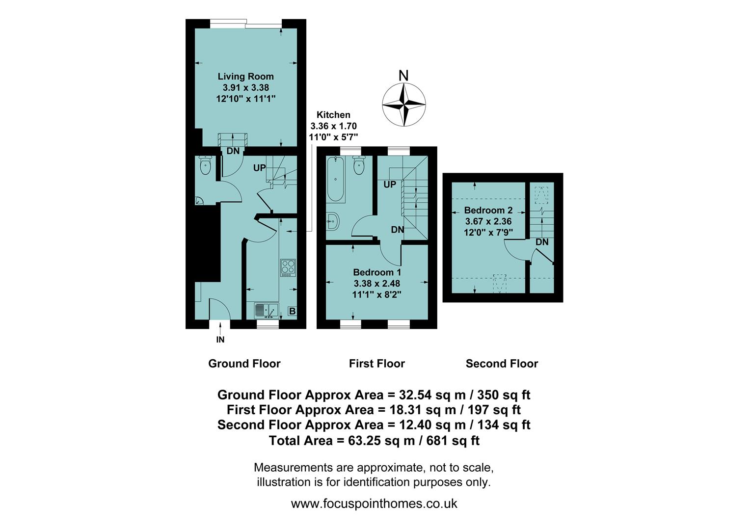 4, Jervis Terrace, St Johns Road, Banbury floorplan