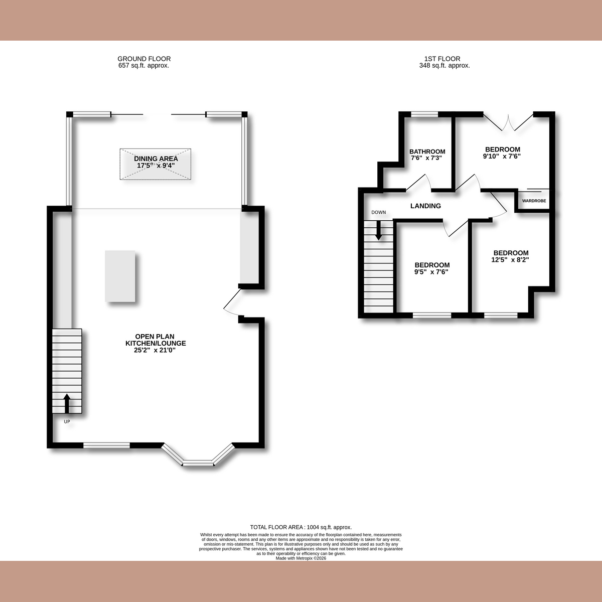 30, Alderleys, Benfleet floorplan